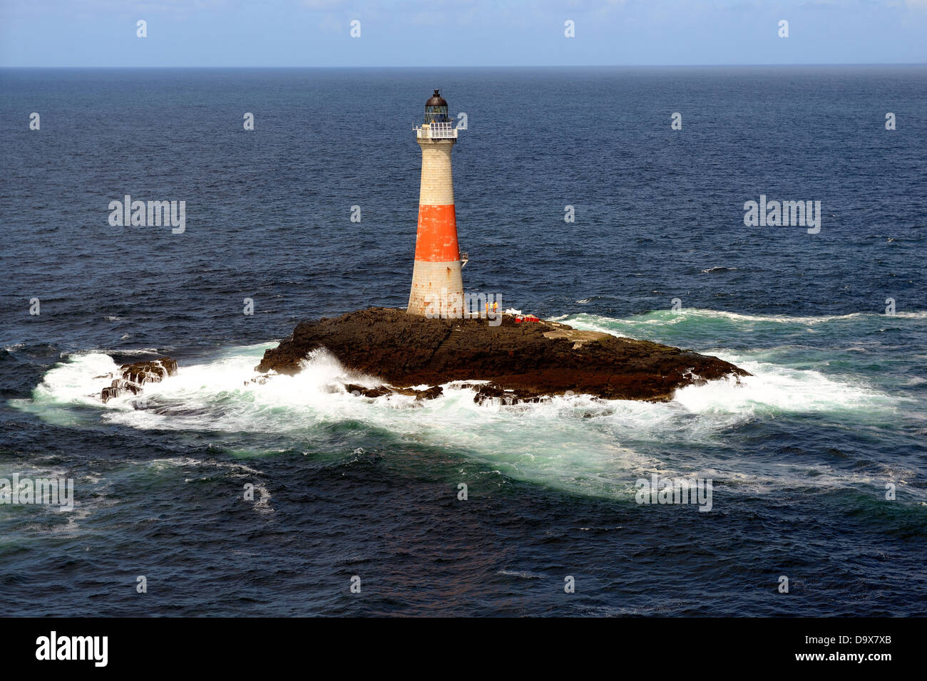 Dubh Artach Lighthouse (ouest de Colonsay et SW de Mull) Banque D'Images