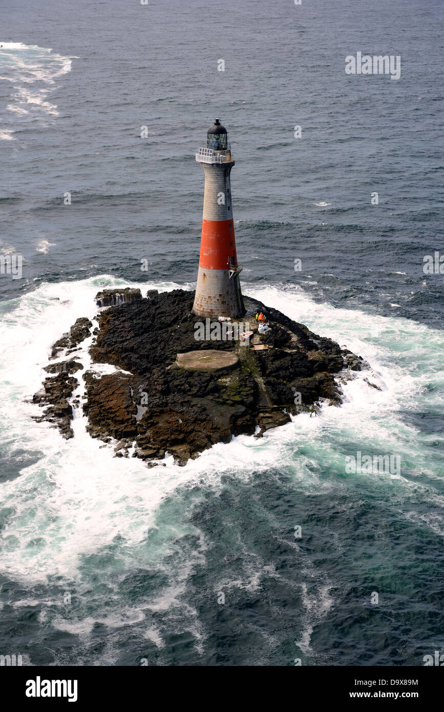 Dubh Artach Lighthouse (ouest de Colonsay et SW de Mull) Banque D'Images