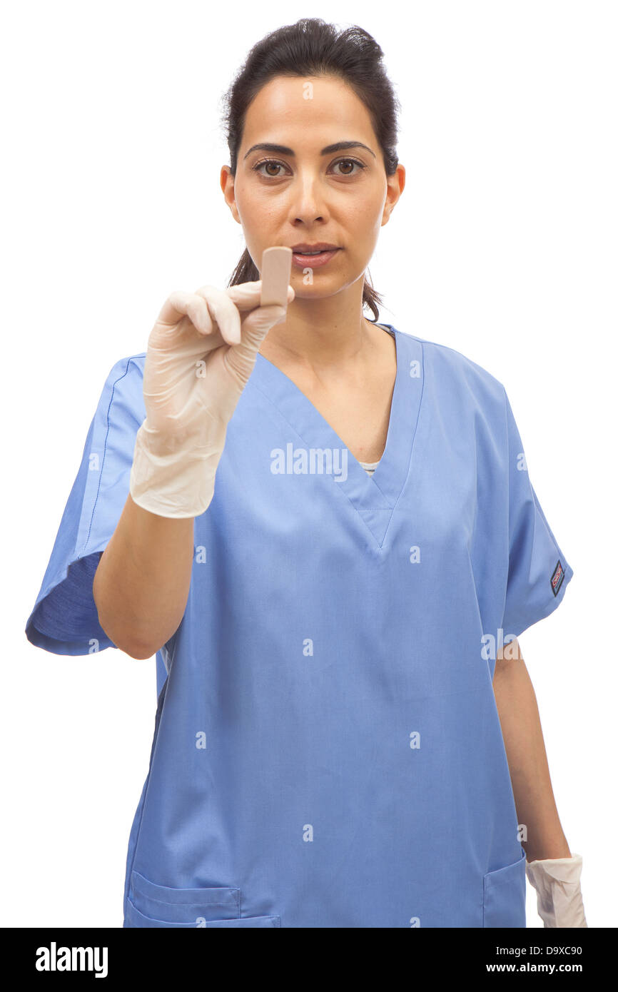 Femme médecin chirurgien infirmière asiatique Banque D'Images