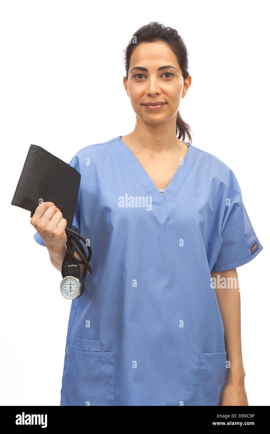 Femme médecin chirurgien infirmière asiatique Banque D'Images