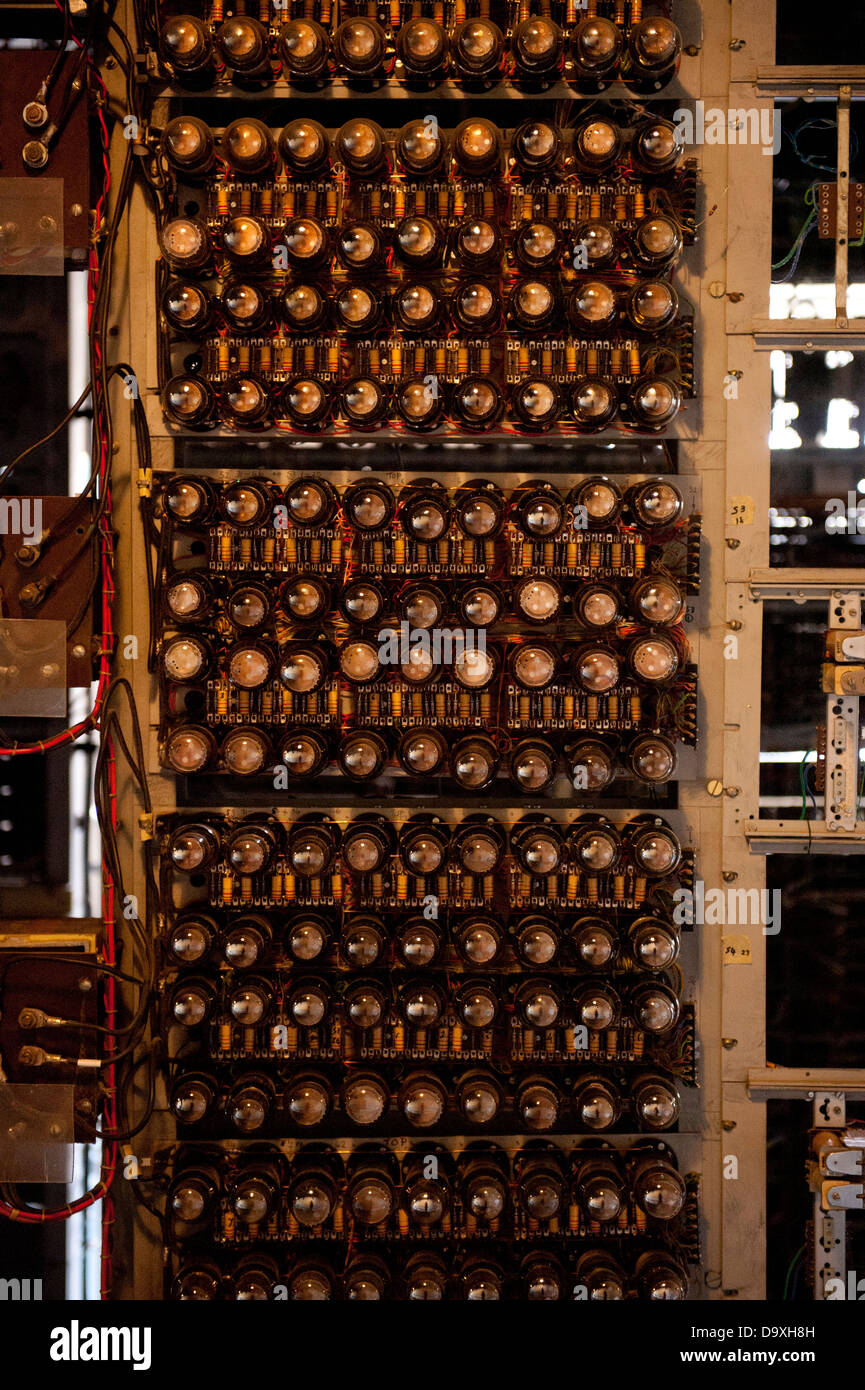 Bletchley Park et le Musée National de l'informatique, Milton Keynes, Buckinghamshire, Angleterre, accueil de Enigma et Code Breakers Banque D'Images