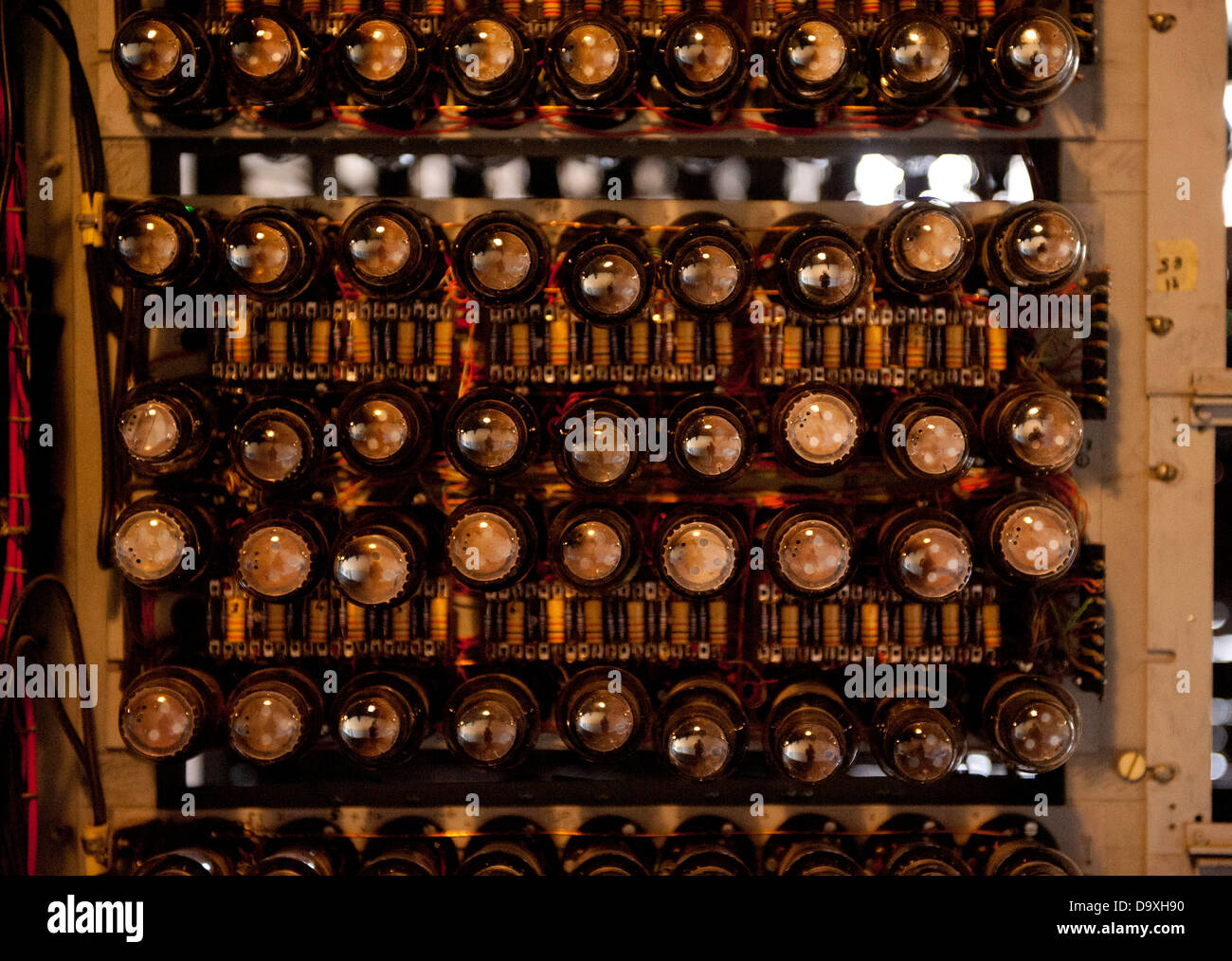 Bletchley Park et le Musée National de l'informatique, Milton Keynes, Buckinghamshire, Angleterre, accueil de Enigma et Code Breakers Banque D'Images