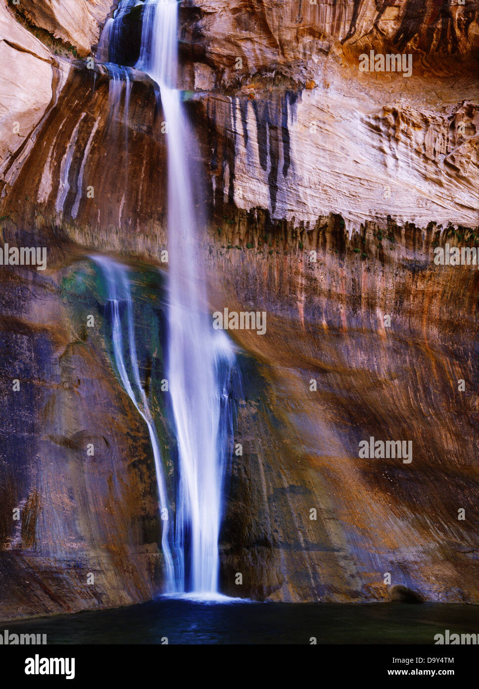 Calf Creek Falls, Grand Staircase-Escalante National Monument (Utah). Banque D'Images