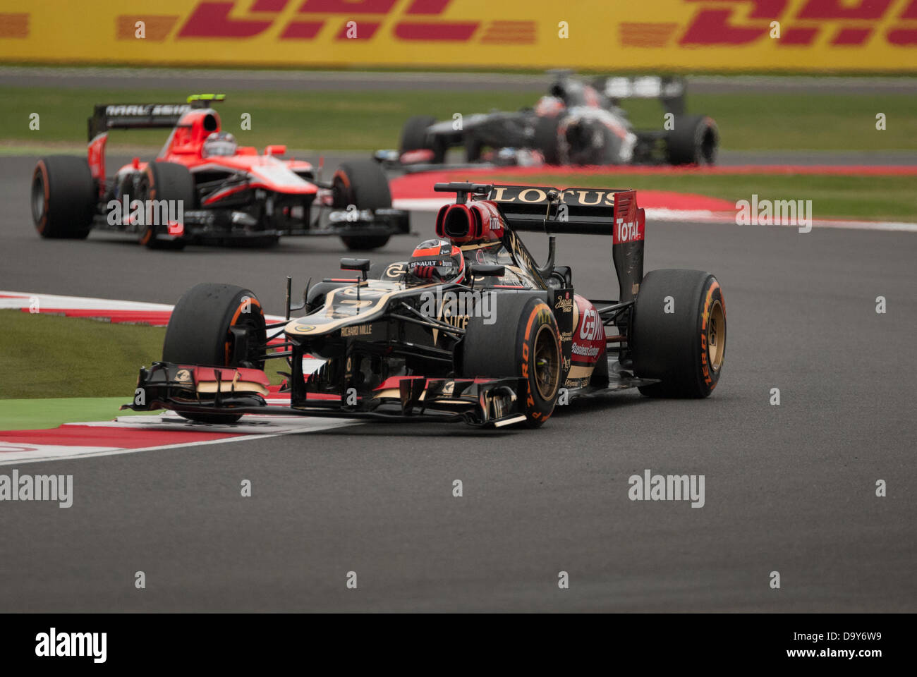 La formule 1 (F1), du Grand Prix de Silverstone, UK Banque D'Images