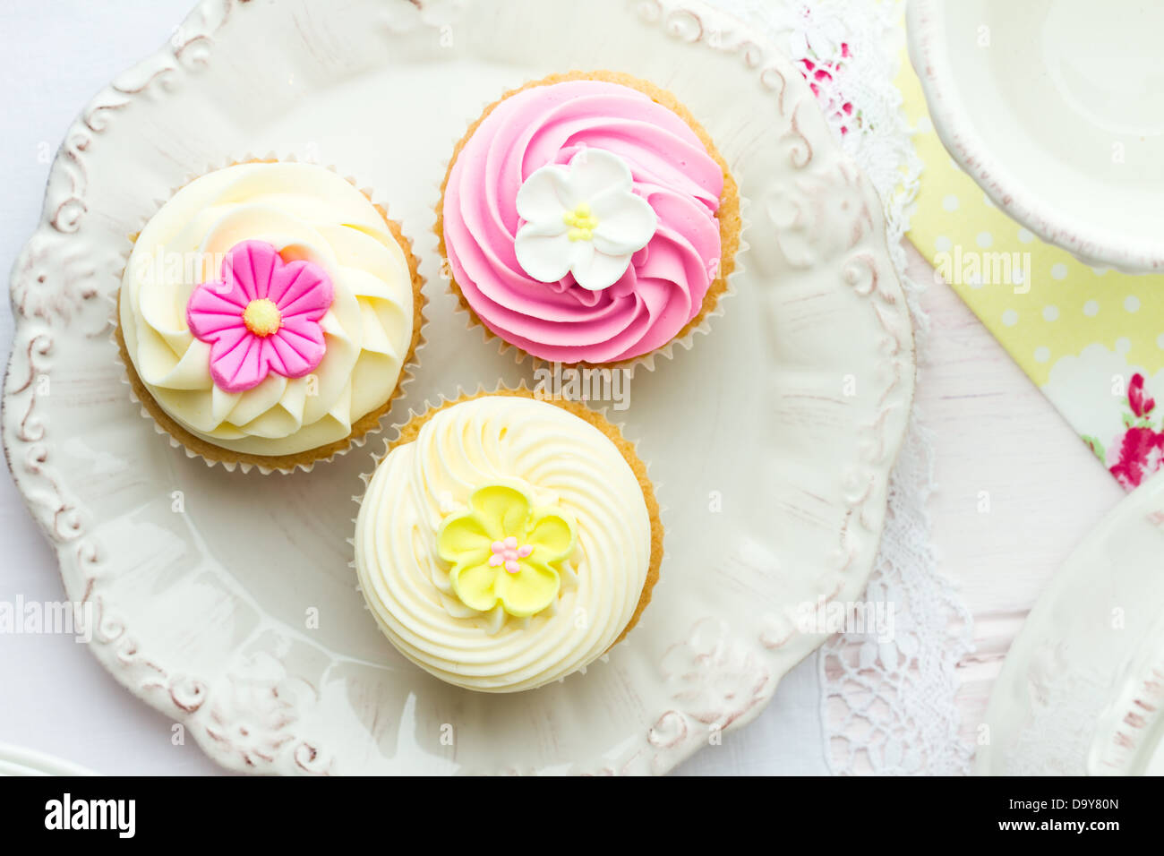 Cupcakes Banque D'Images