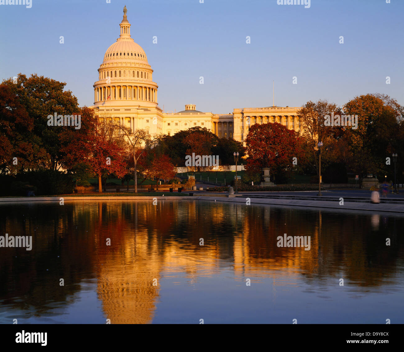 USA, Washington, Washington DC, United States Capitol Building Banque D'Images