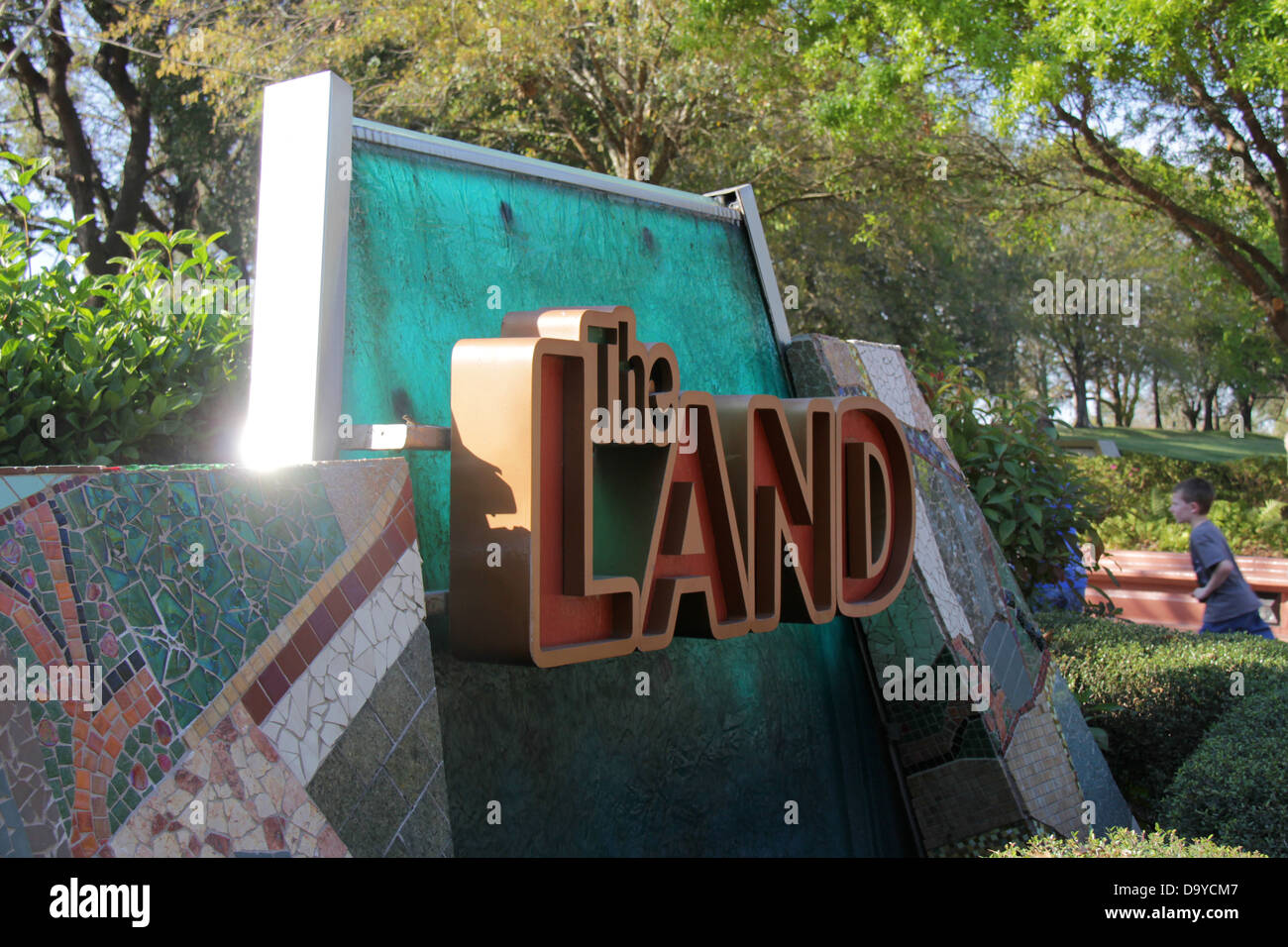 'La Terre' attraction au Centre Epcot, Disney World, Orlando, Floride. Pour un usage éditorial uniquement. Banque D'Images