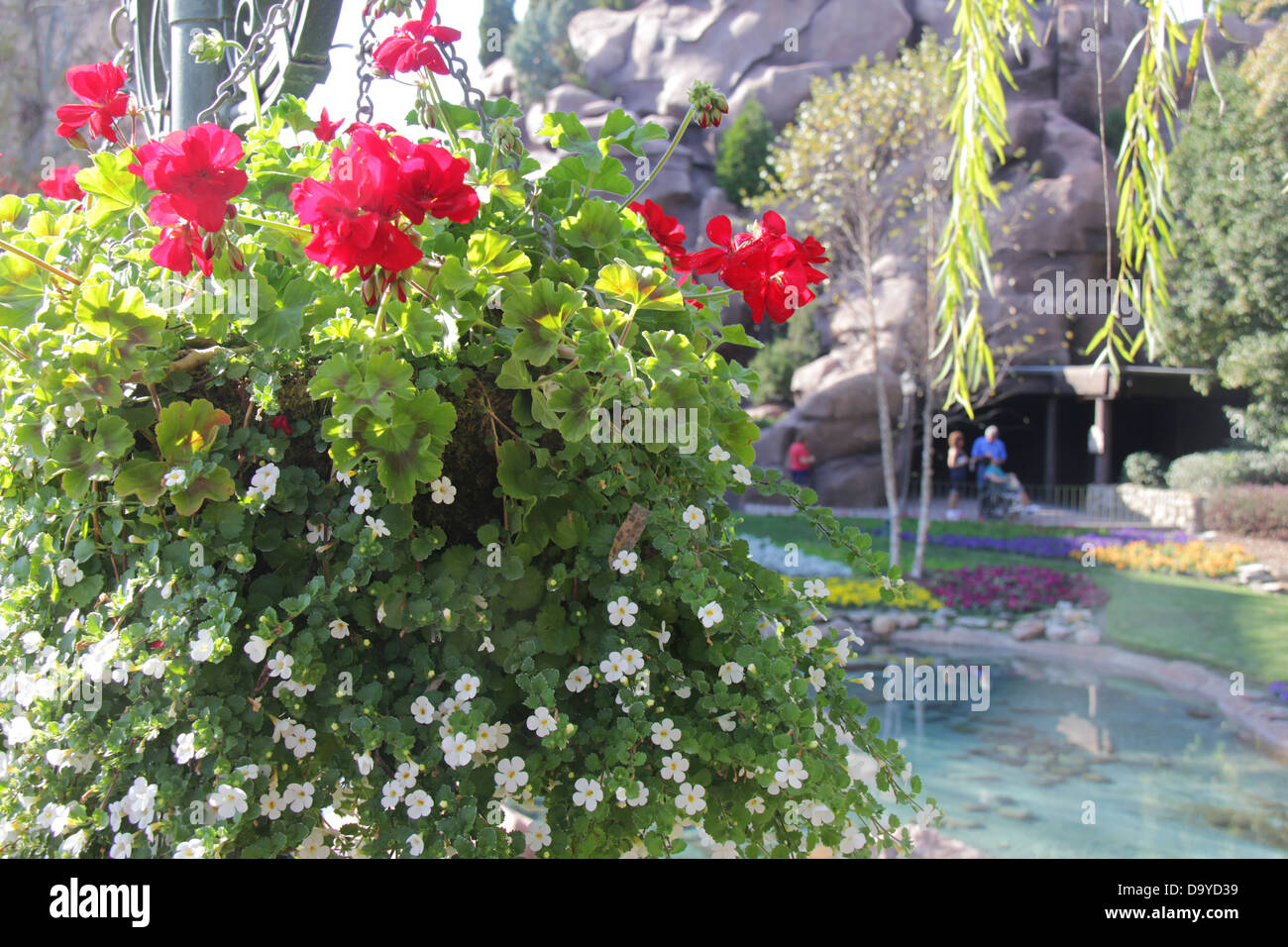 Pavillon du Canada à Epcot Center, Walt Disney World, Orlando, Floride. Pour un usage éditorial uniquement. Banque D'Images