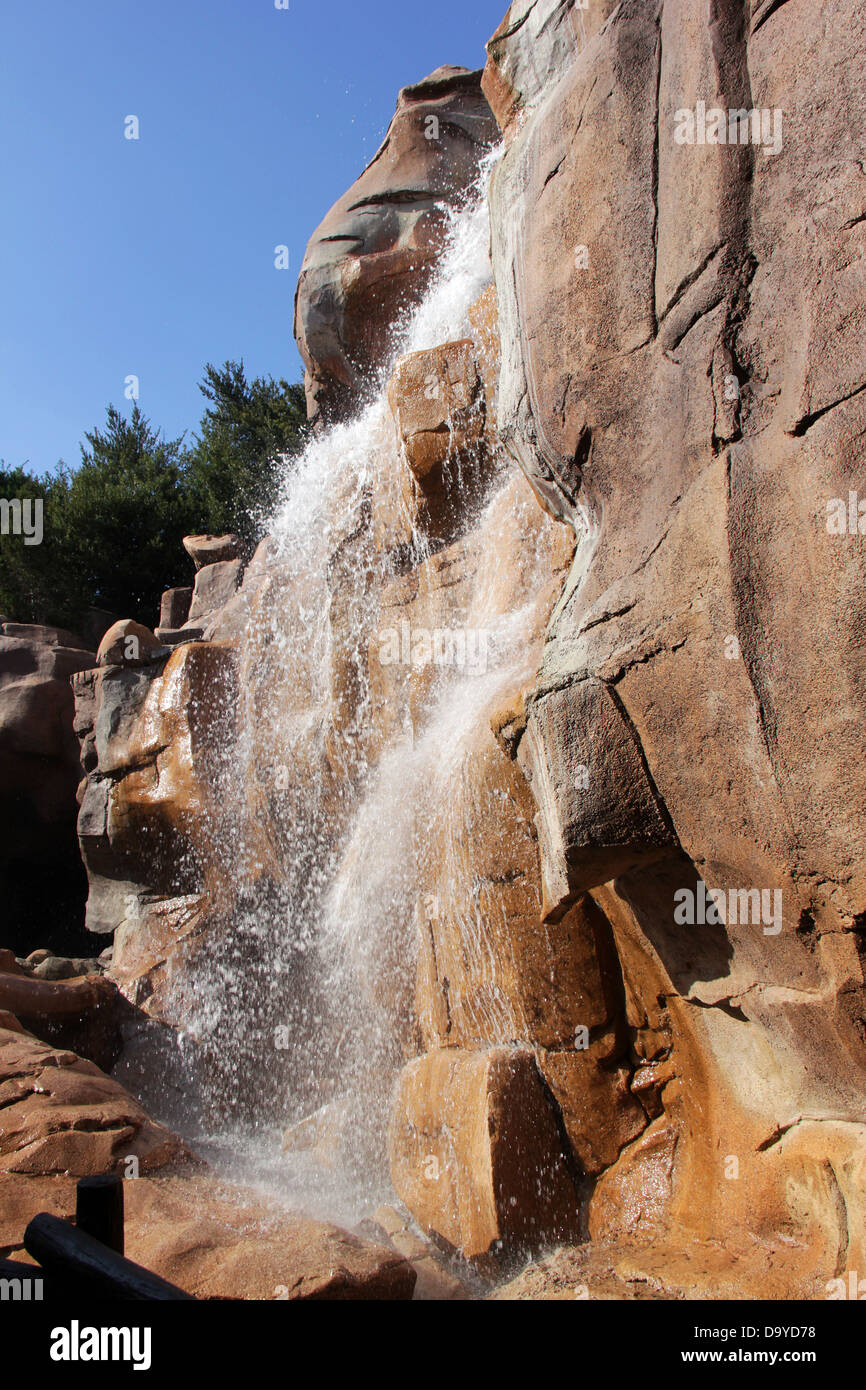 Pavillon du Canada à Epcot Center, Walt Disney World, Orlando, Floride. Pour un usage éditorial uniquement. Banque D'Images