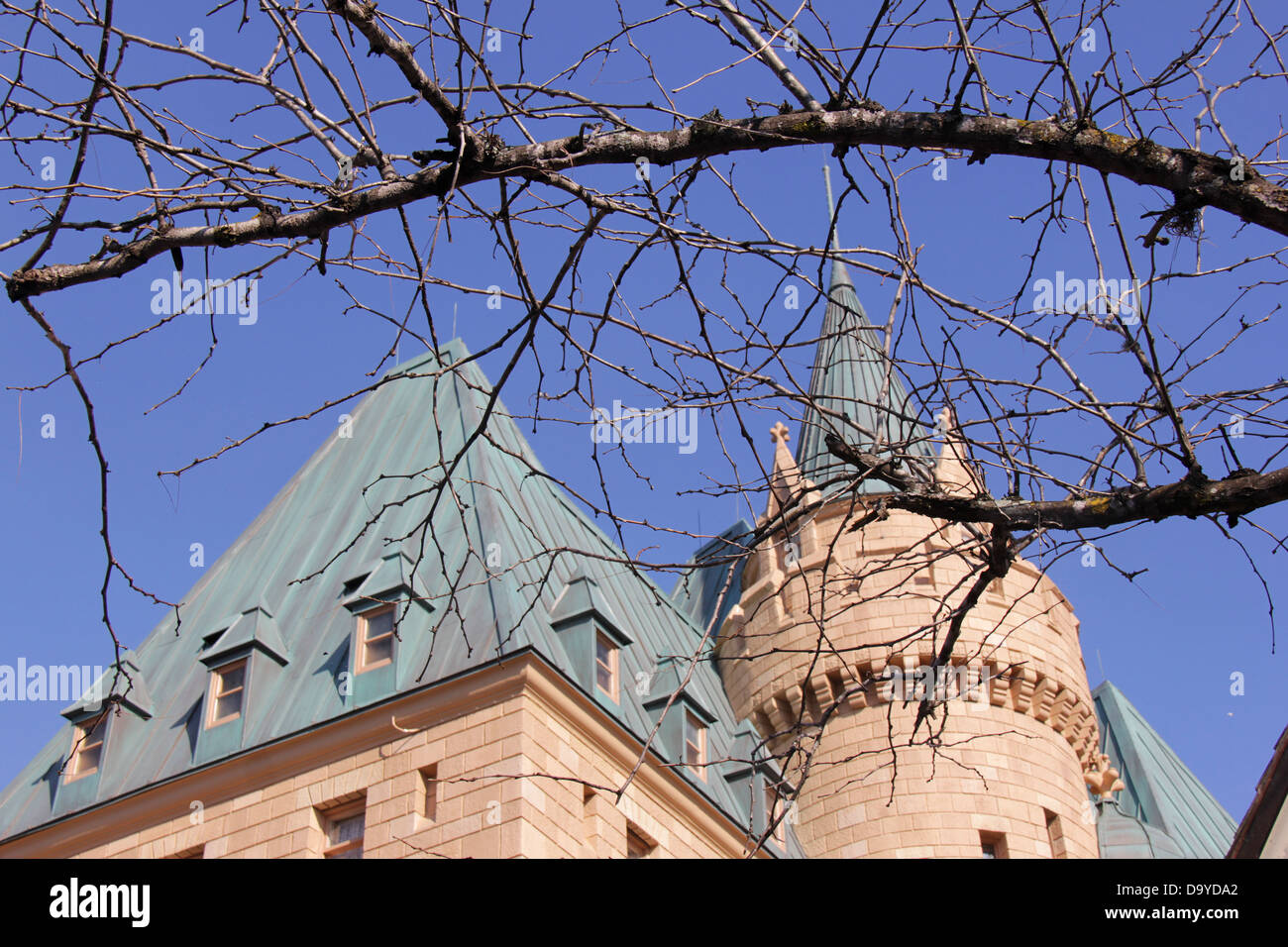 Pavillon du Canada à Epcot Center, Walt Disney World, Orlando, Floride. Pour un usage éditorial uniquement. Banque D'Images