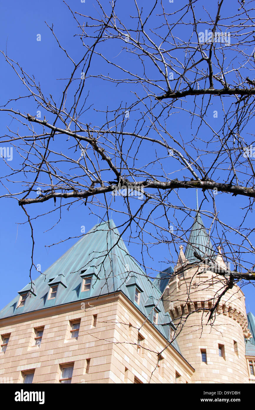 Pavillon du Canada à Epcot Center, Walt Disney World, Orlando, Floride. Pour un usage éditorial uniquement. Banque D'Images