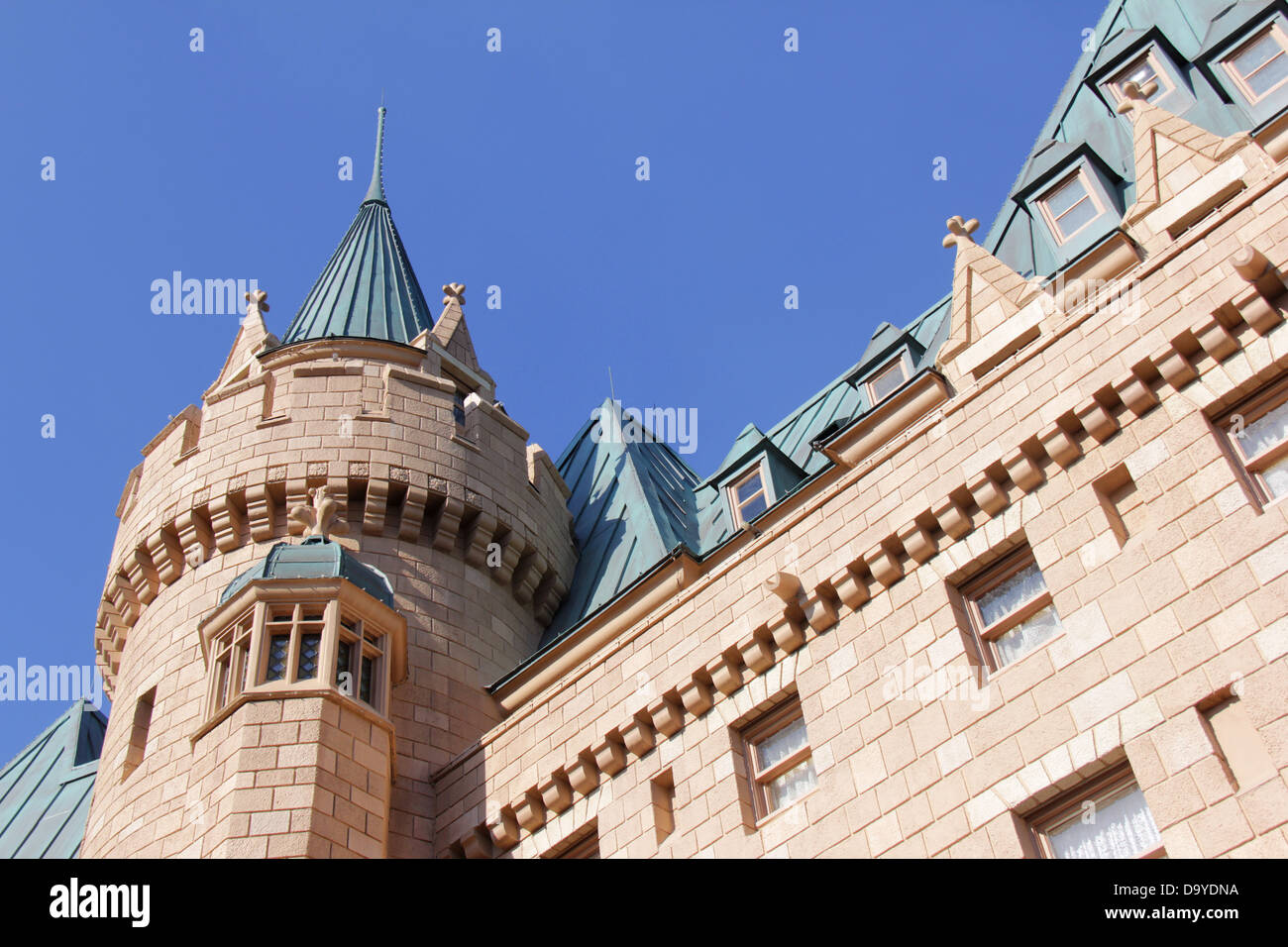 Pavillon du Canada à Epcot Center, Walt Disney World, Orlando, Floride. Pour un usage éditorial uniquement. Banque D'Images