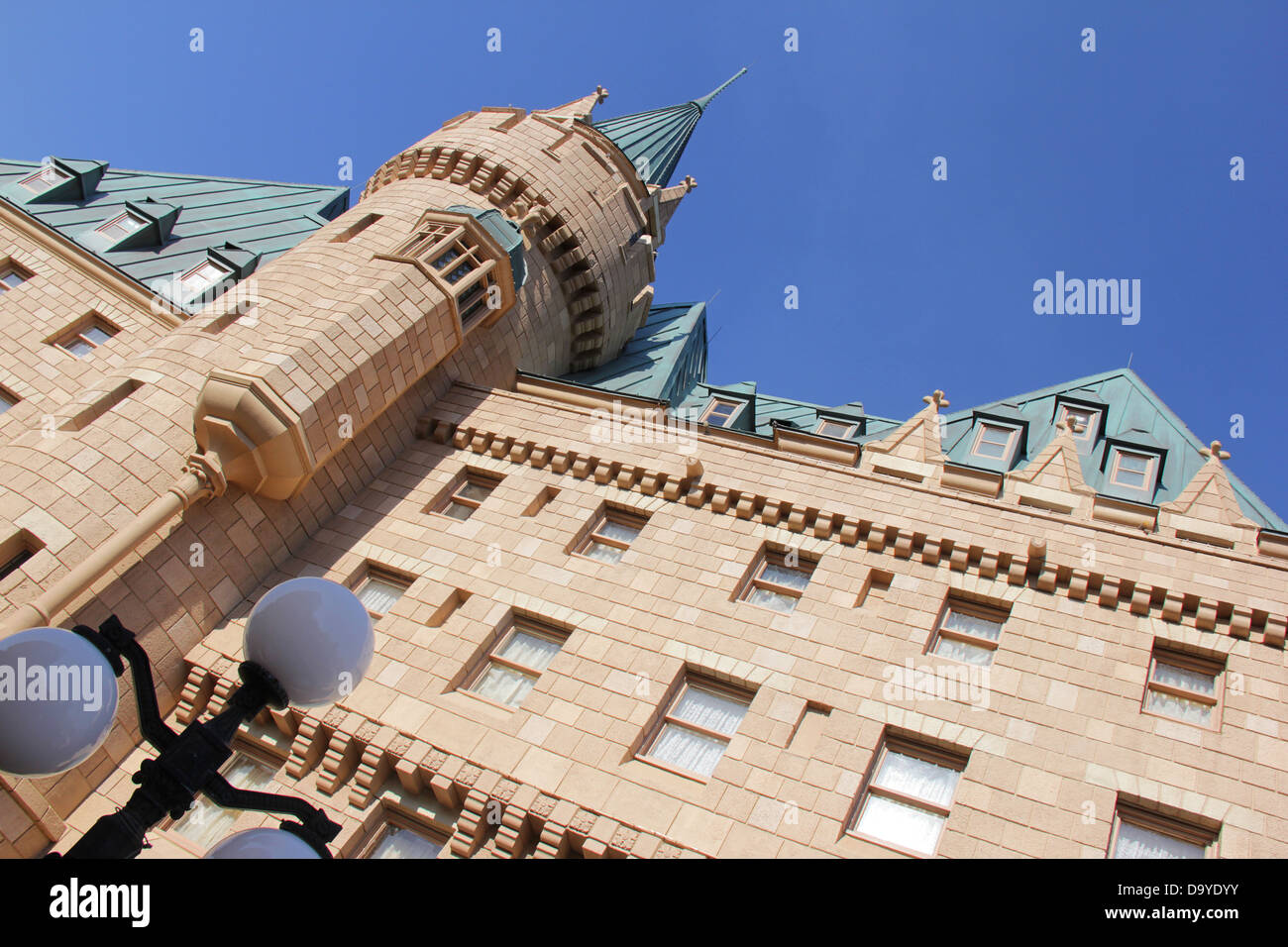 Pavillon du Canada à Epcot Center, Walt Disney World, Orlando, Floride. Pour un usage éditorial uniquement. Banque D'Images
