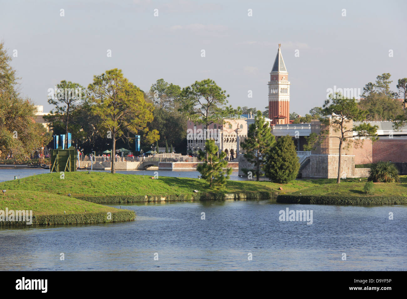 World Showcase d'Epcot Center, Disney World, Orlando, Floride. Pour un usage éditorial uniquement. Banque D'Images