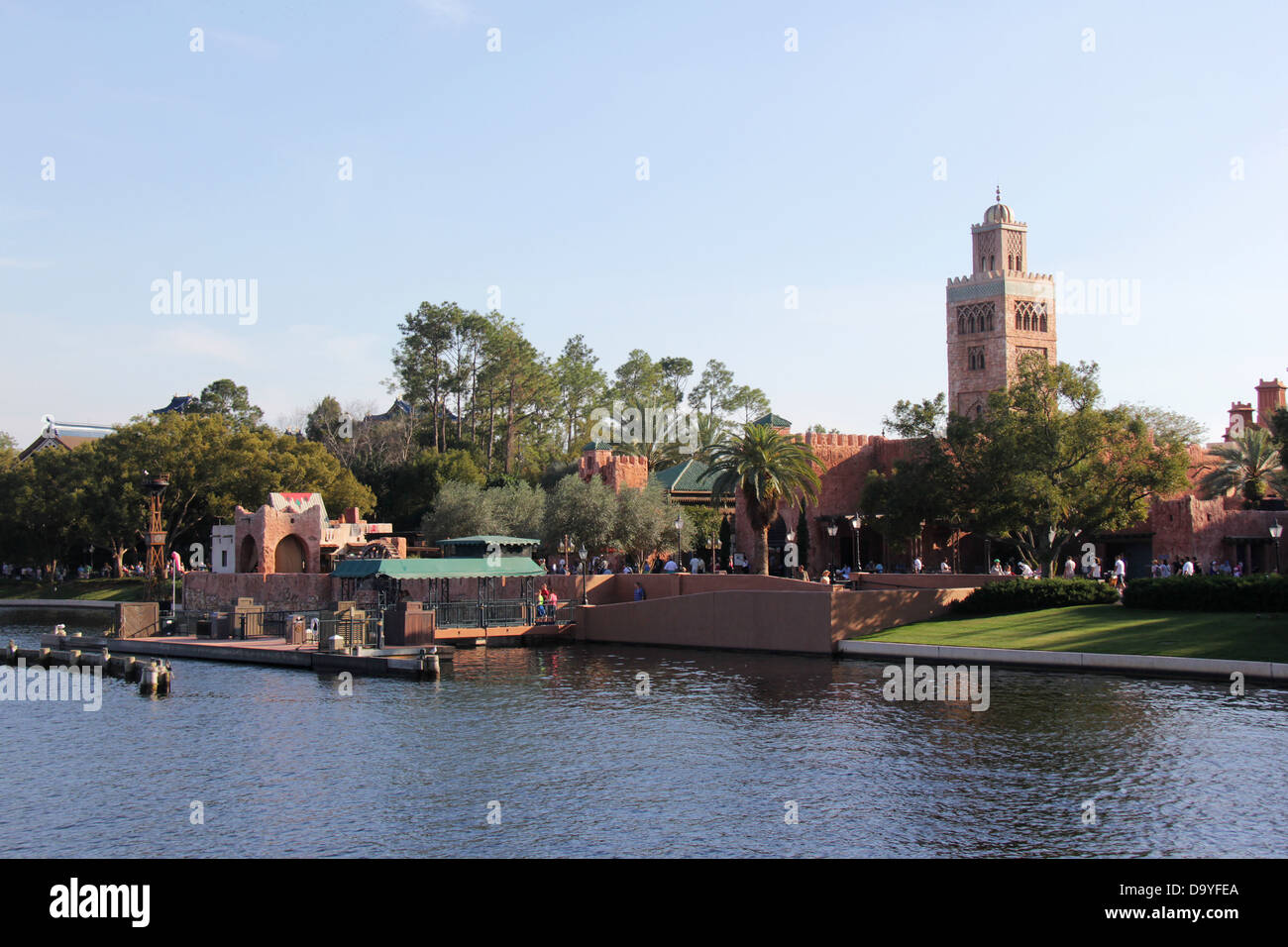 World Showcase d'Epcot Center, Disney World, Orlando, Floride. Pour un usage éditorial uniquement. Banque D'Images