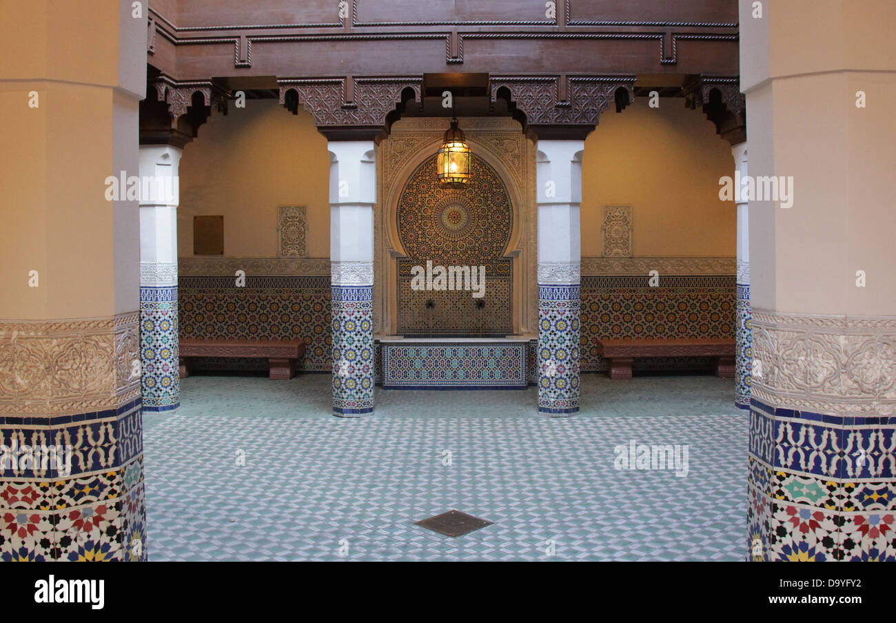 World Showcase d'EPCOT Center, Maroc Pavilion, parcs de Disney World, Orlando, Floride. Pour un usage éditorial uniquement. Banque D'Images