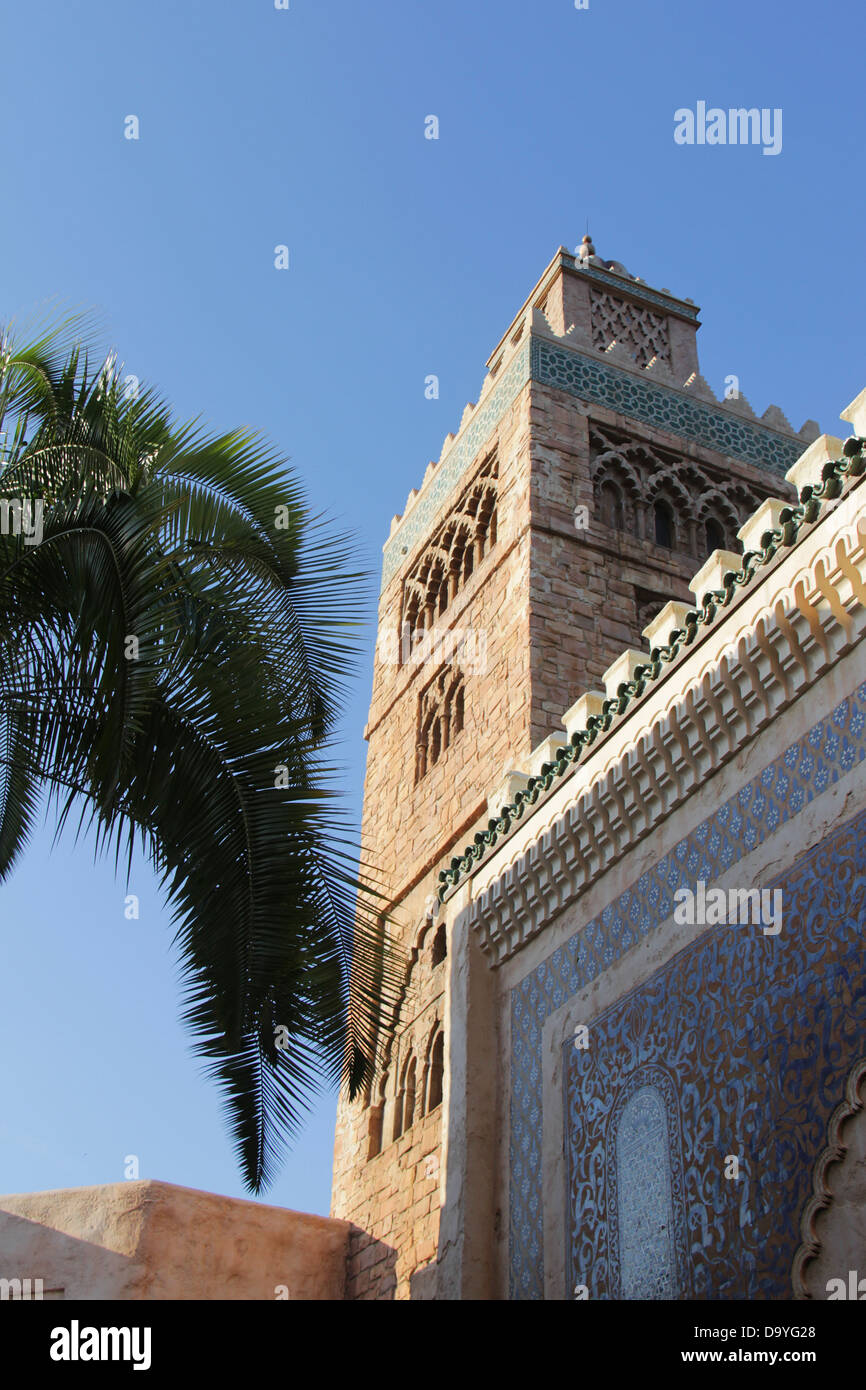 World Showcase d'EPCOT Center, Maroc Pavilion, parcs de Disney World, Orlando, Floride. Pour un usage éditorial uniquement. Banque D'Images