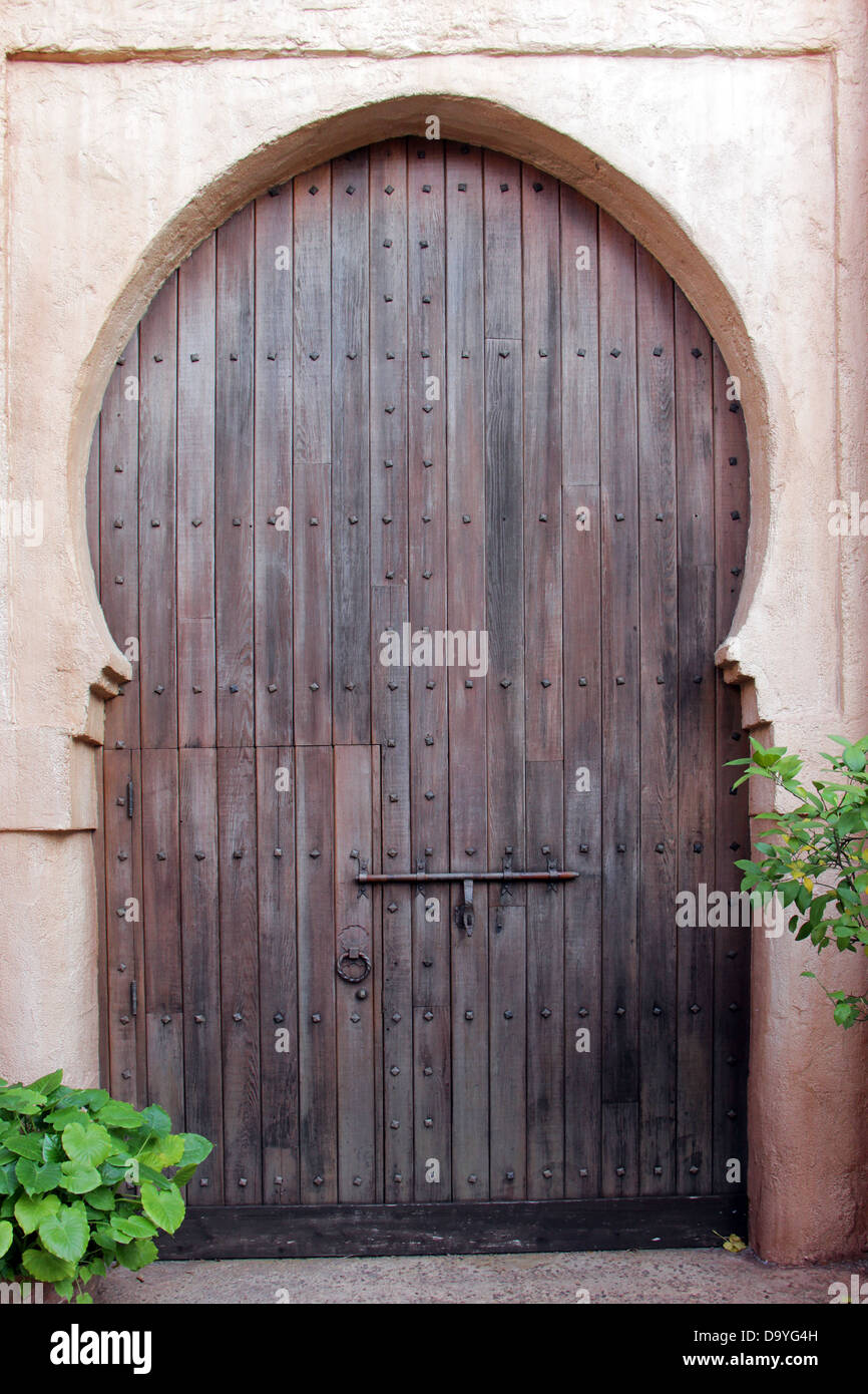 World Showcase d'EPCOT Center, Maroc Pavilion, parcs de Disney World, Orlando, Floride. Pour un usage éditorial uniquement. Banque D'Images