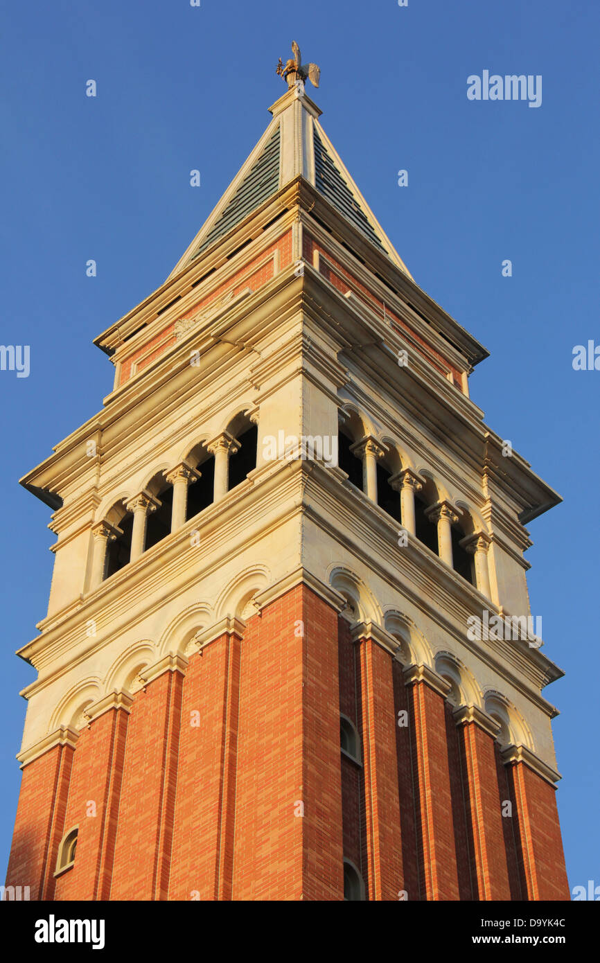 Tour au pavillon italien de la zone World Showcase d'Epcot Center, Disney World, Lake Buena Vista, Floride Banque D'Images