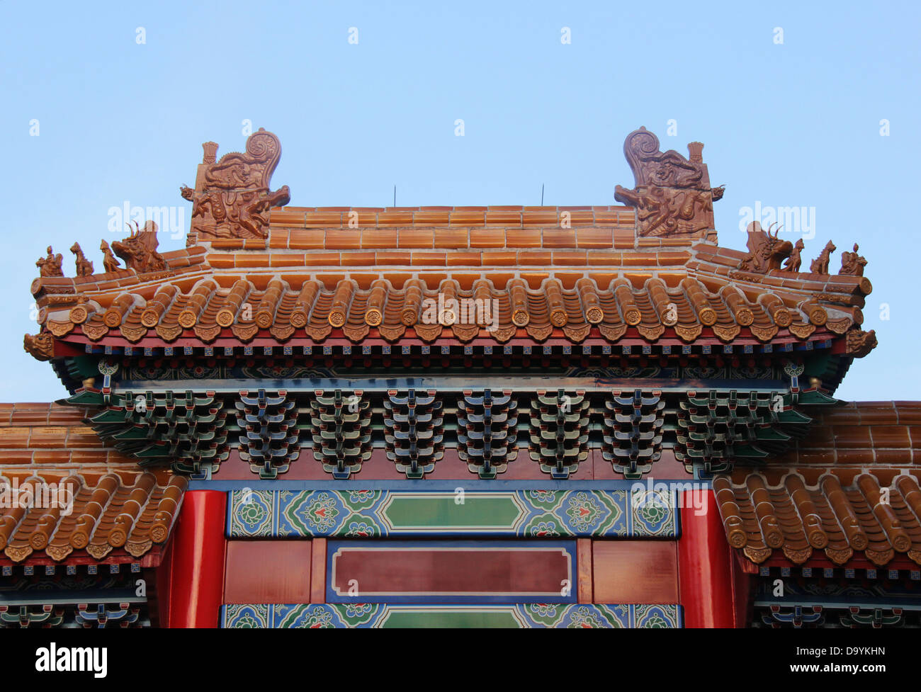 World Showcase d'Epcot Center, à la section La Chine, Disney World, Orlando, Floride. Pour un usage éditorial uniquement. Banque D'Images