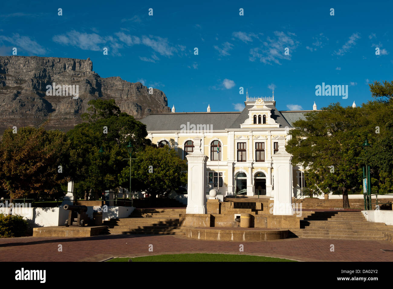 South African Museum, le jardin, Le Cap, Afrique du Sud Banque D'Images