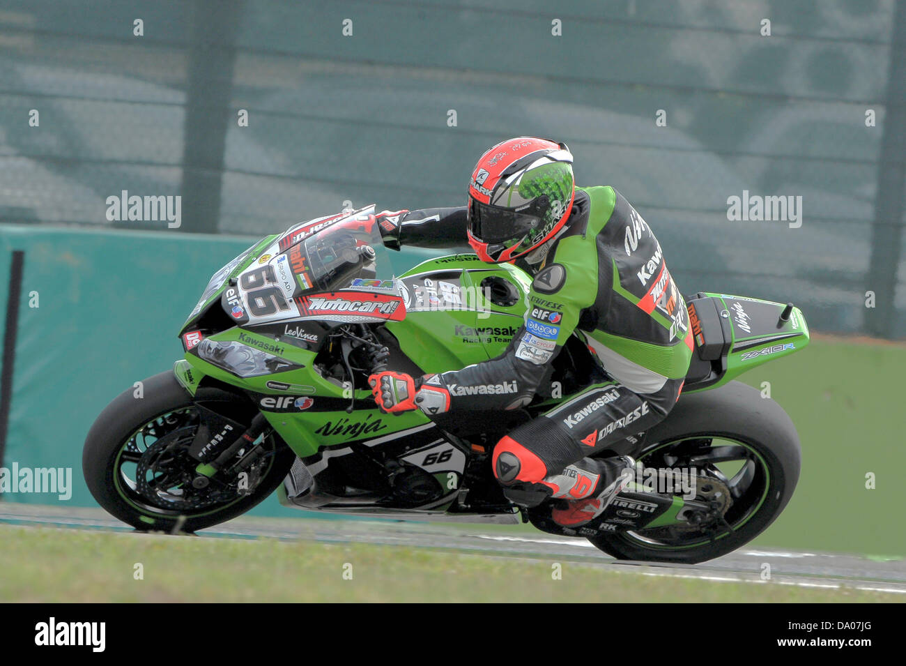 Imola, Italie. 29 juin 2013. Tom Sykes lors du Championnat Superbike d'Imola. Banque D'Images