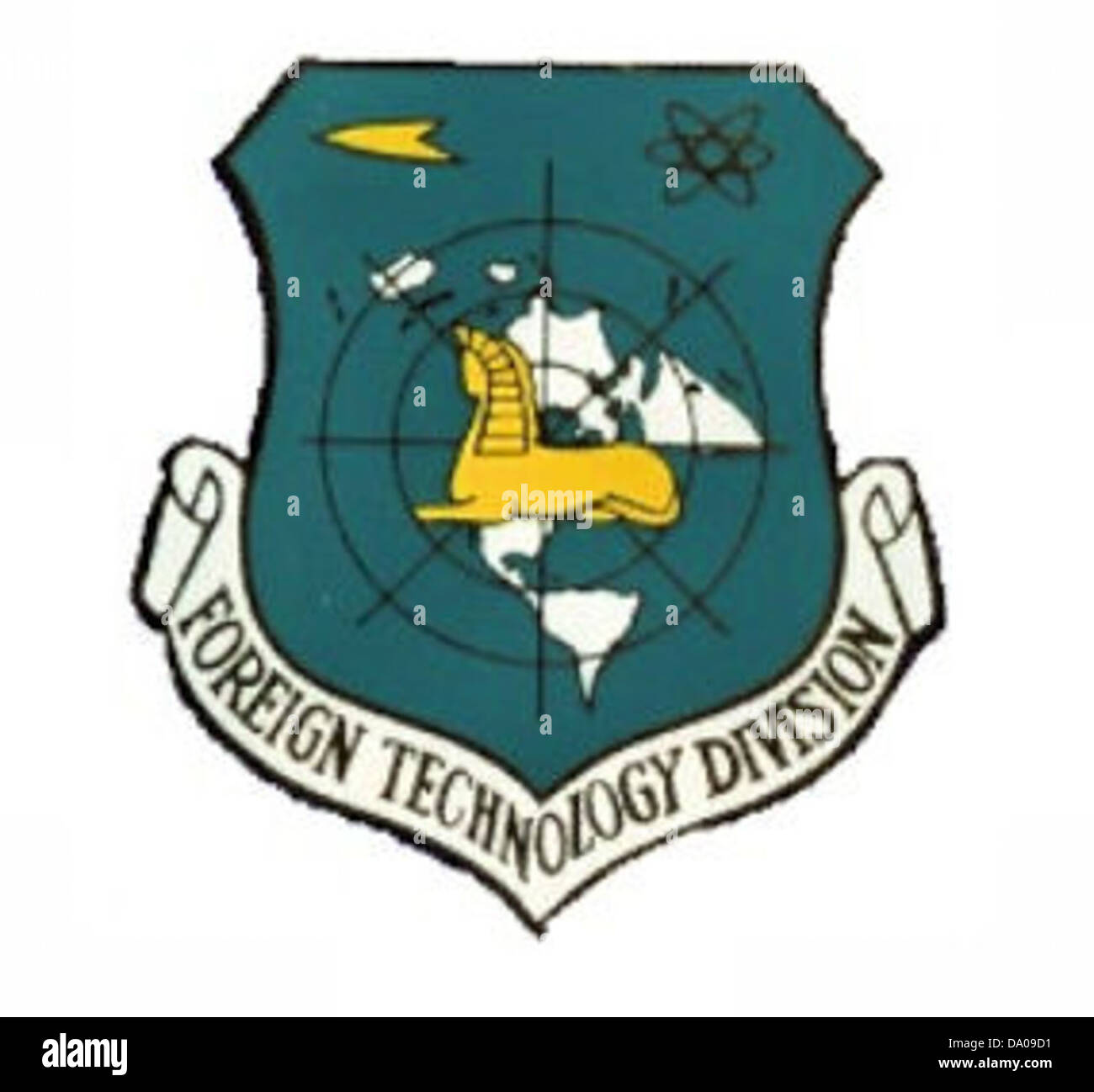 USAF-DFT-emblème Banque D'Images