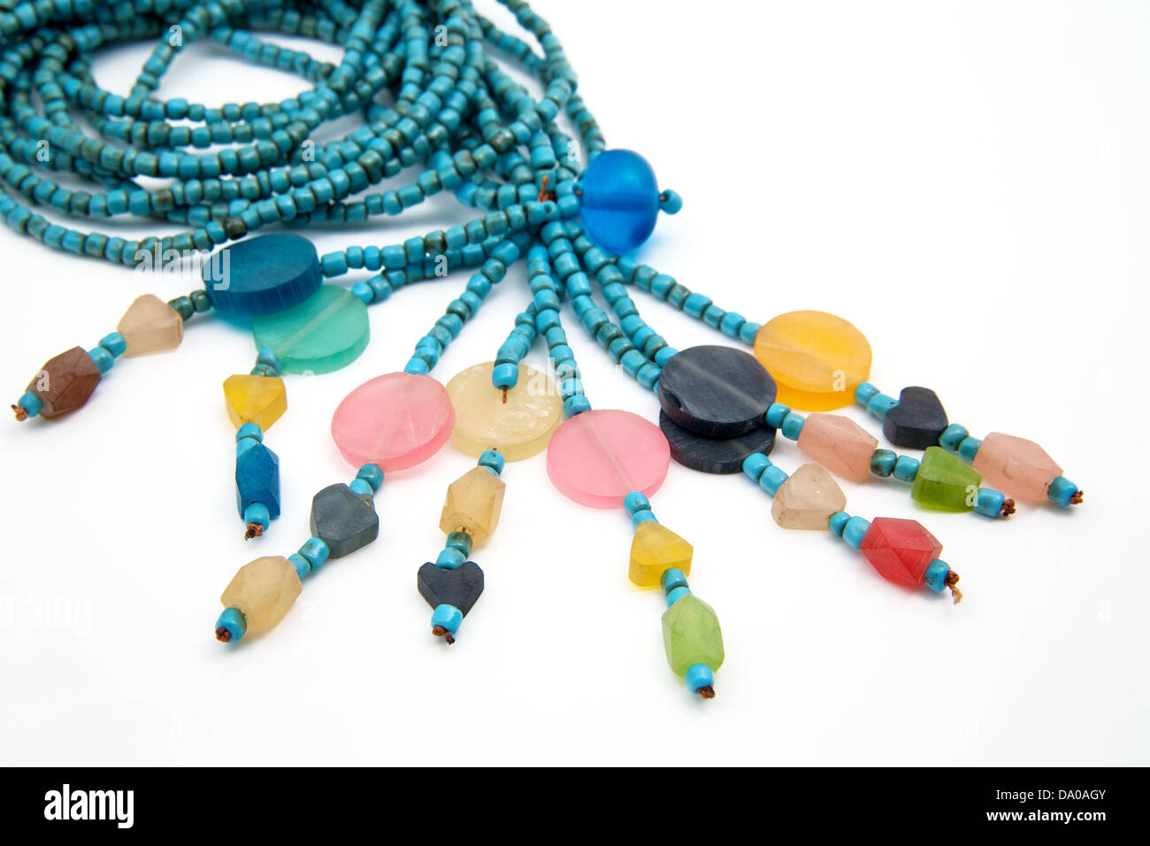Perles colorées Banque D'Images