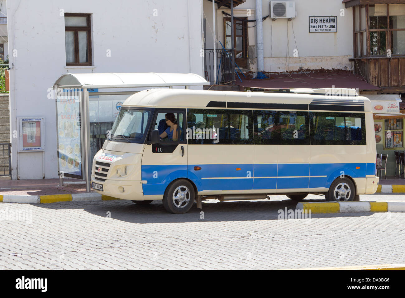 Dolmus à Kas, Turquie Banque D'Images