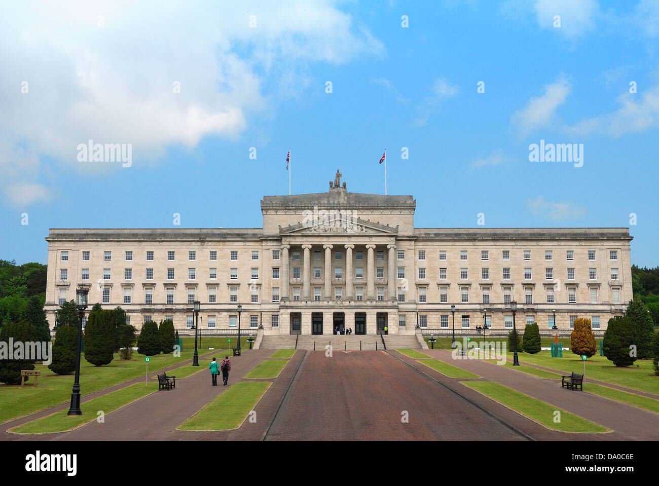 Le Parlement de l'Irlande du Nord - Stormont Banque D'Images