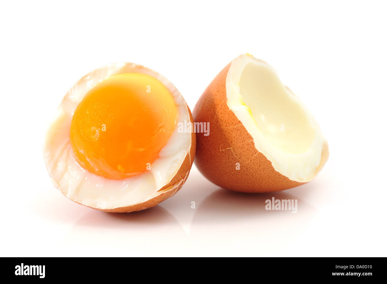 Œuf cuit Banque D'Images