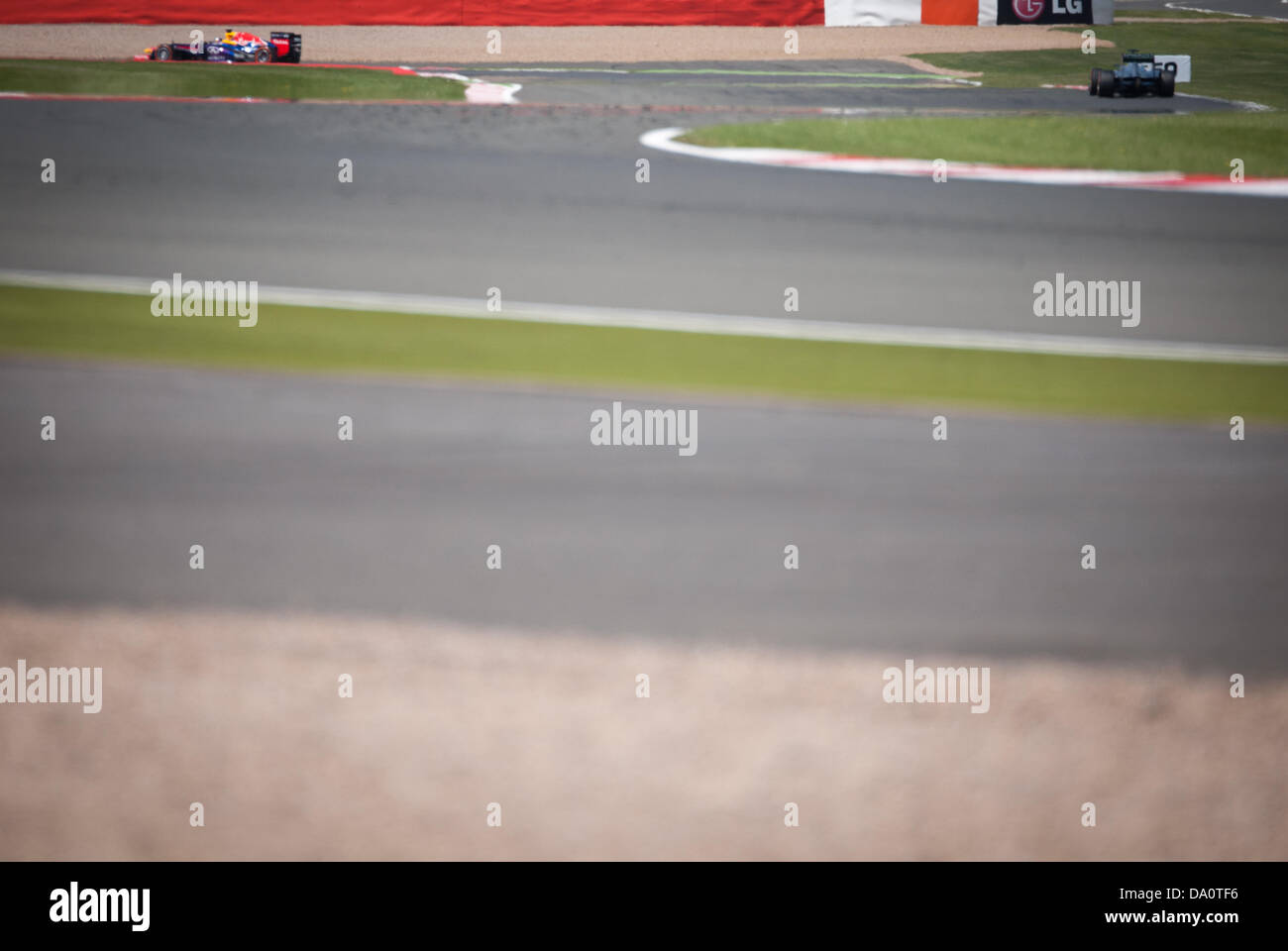 La formule 1 (F1) Grand Prix de Silverstone, UK Banque D'Images