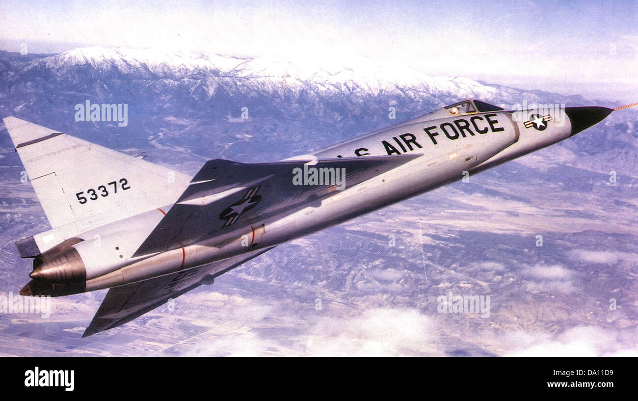 Un Convair F-102 Delta Dagger-CO-41 55-3372 Banque D'Images