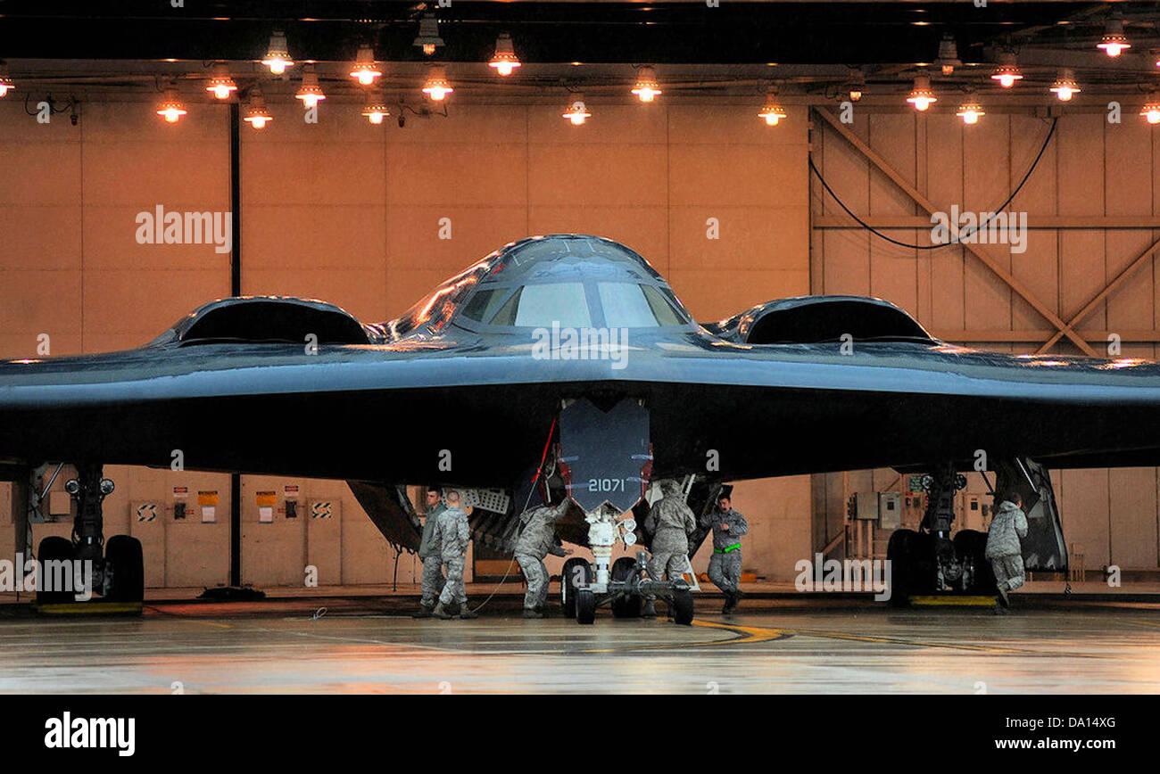 509e Bomb Wing - B-2 Spirit - 2011 Banque D'Images