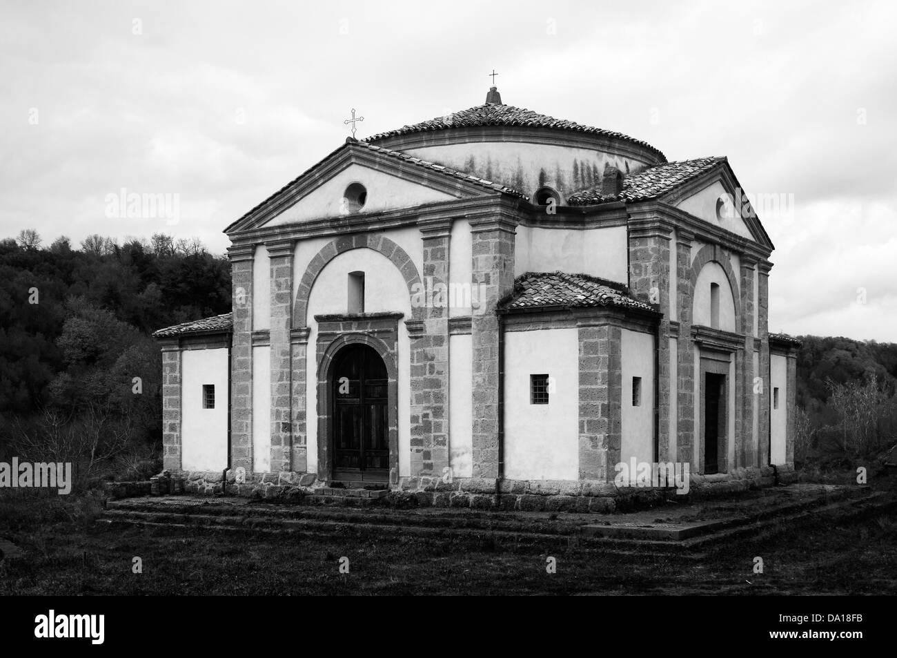 S. Egidio église. Celletere, Italie Banque D'Images