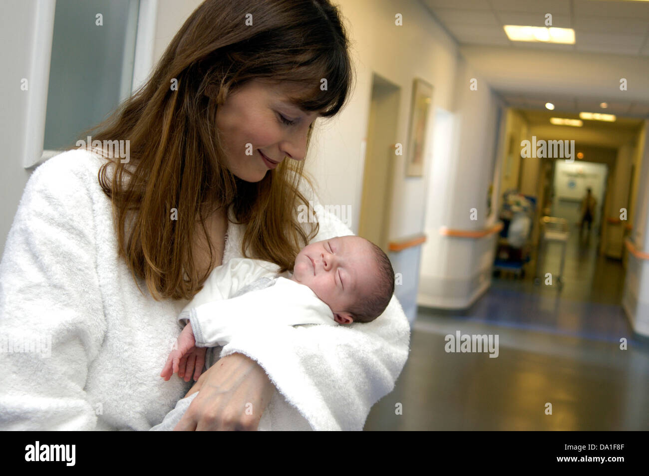 L'HÔPITAL DE MATERNITÉ Banque D'Images
