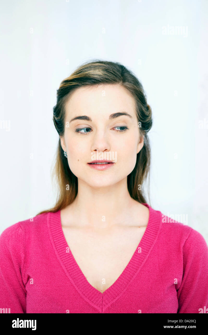 GYM DU VISAGE Banque D'Images