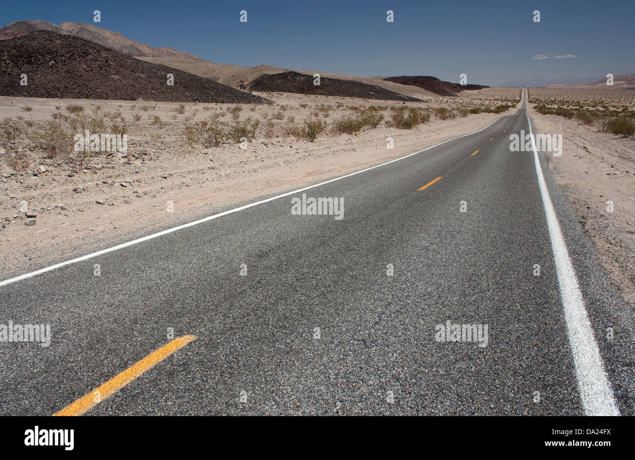 L'autoroute 178 Death Valley, Californie Banque D'Images