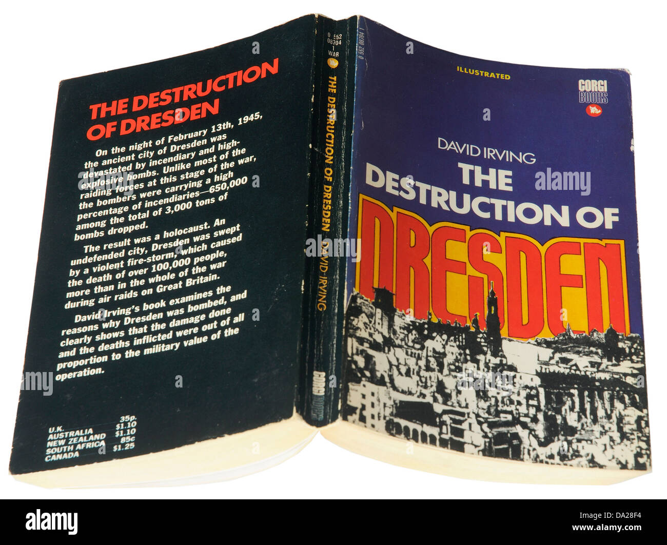 La destruction de Dresde par David Irving Banque D'Images