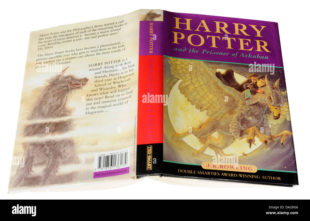 Le 3ème livre de Harry Potter Harry Potter et le Prisonnier d'Azkaban Banque D'Images