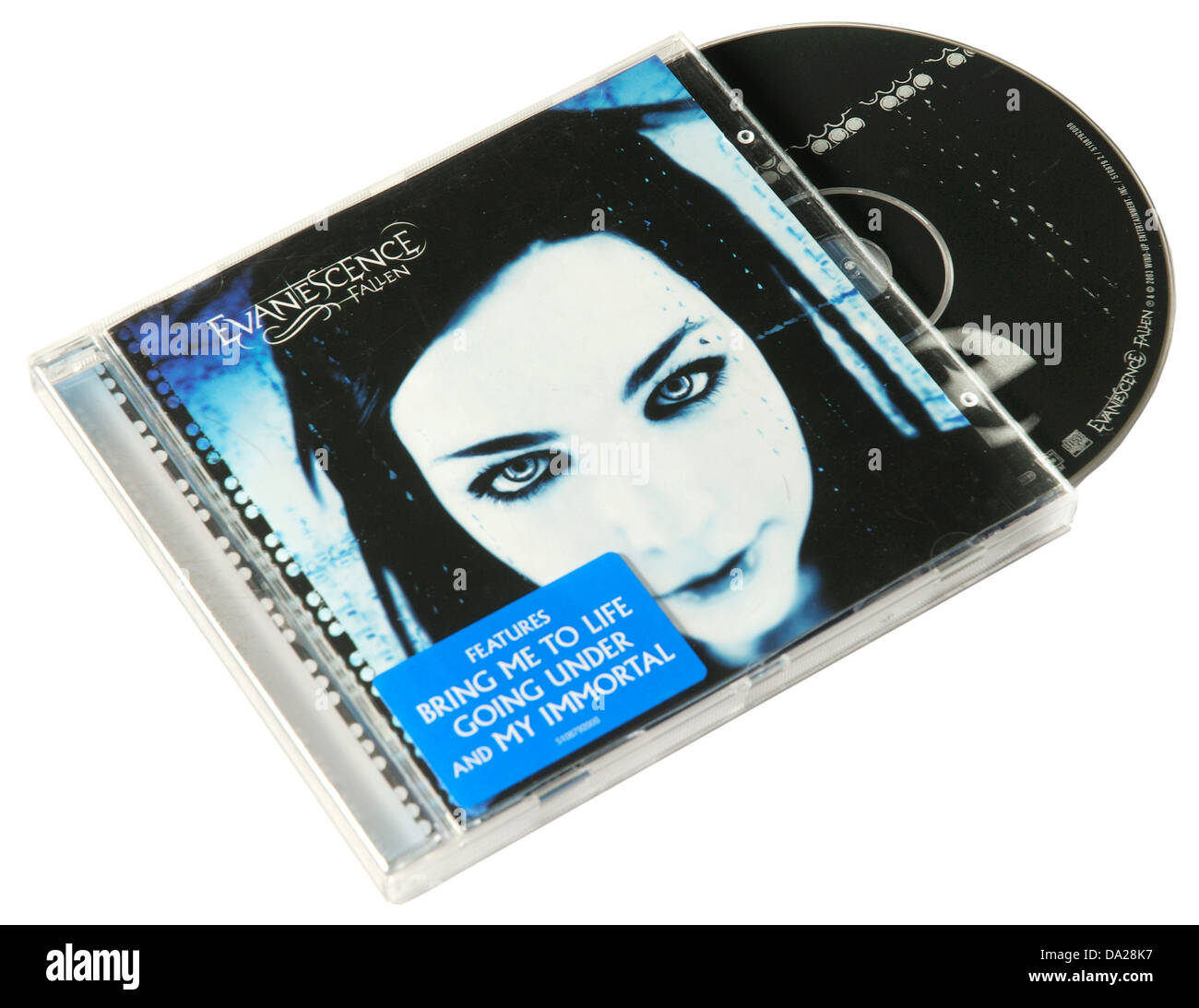 Evanescence Fallen album sur CD Banque D'Images