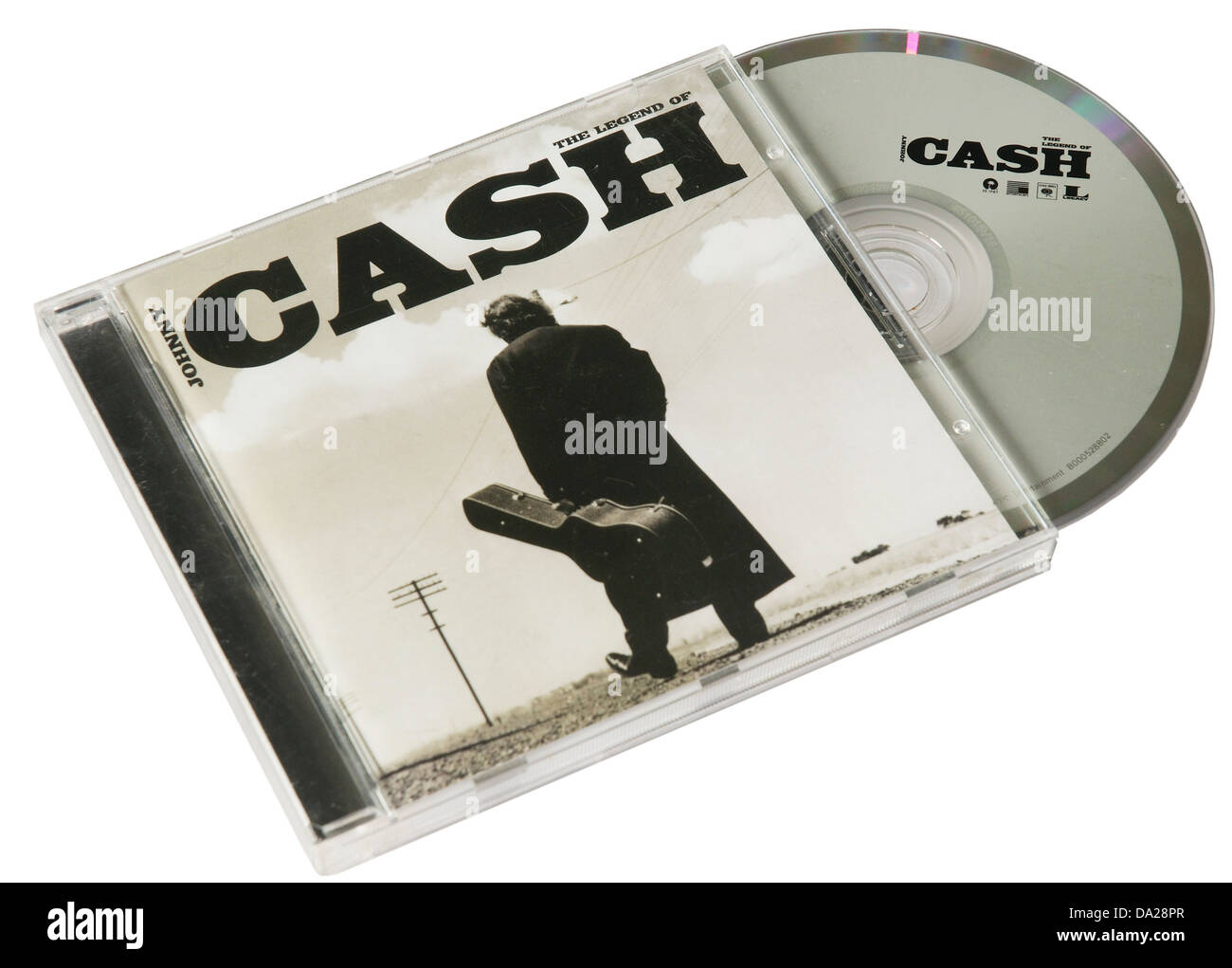 La Légende de Johnny Cash CD Banque D'Images