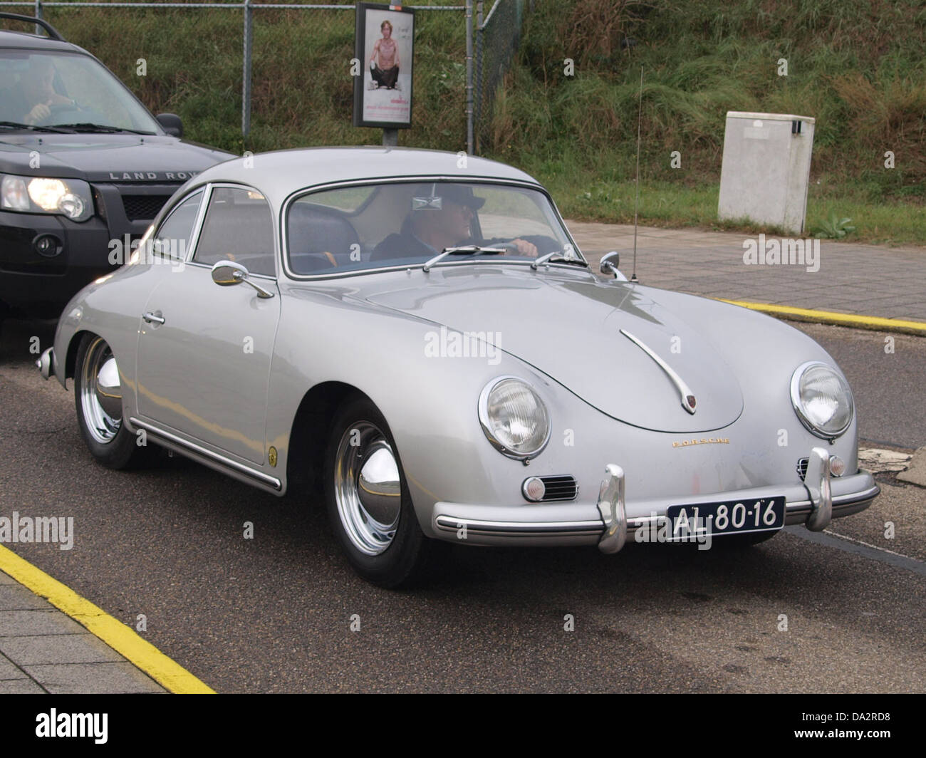 1955 Porsche 356 1600 SUPER, AL-80-16 Banque D'Images