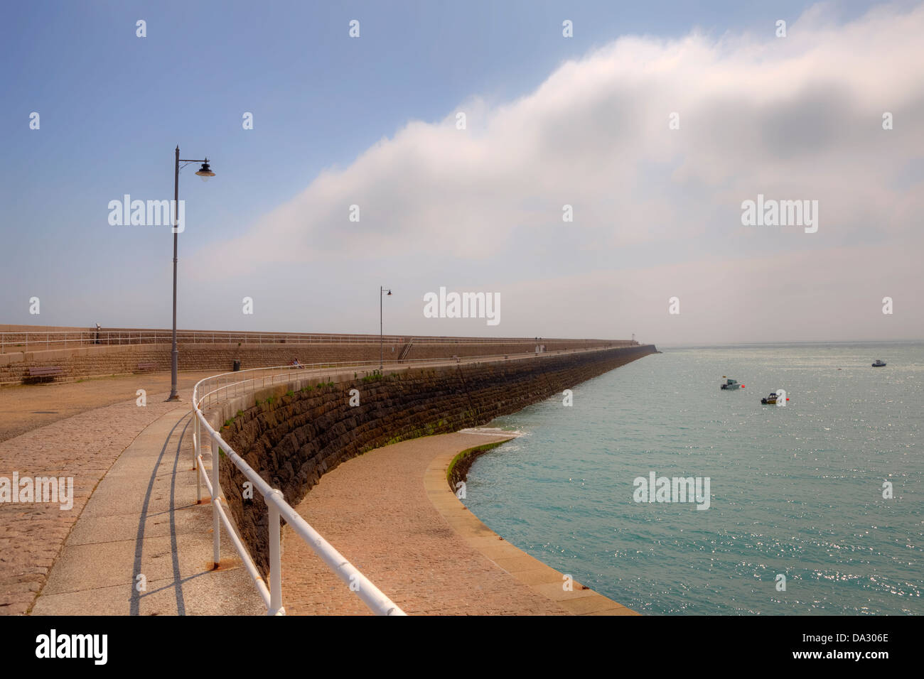 St Catherine's, brise-lames de Saint Martin, Jersey, United Kingdom Banque D'Images