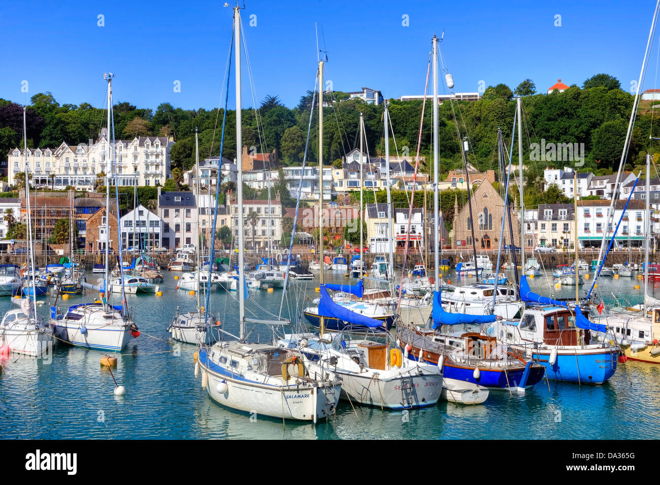 St Aubin, Jersey, United Kingdom Banque D'Images