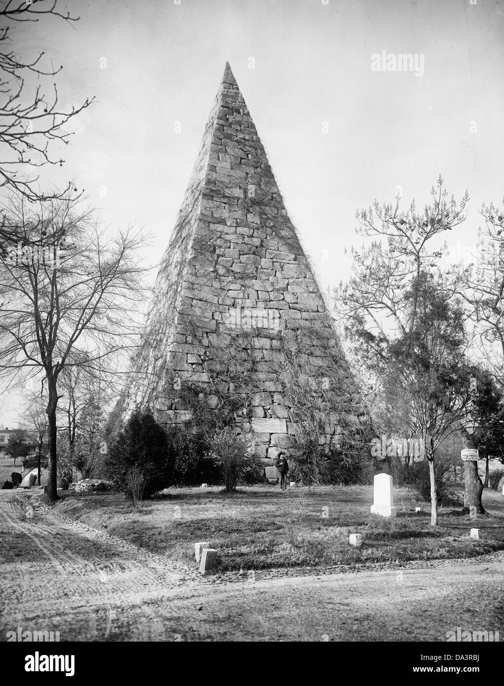 Monument des confédérés, Richmond, Virginie, vers 1902 Banque D'Images