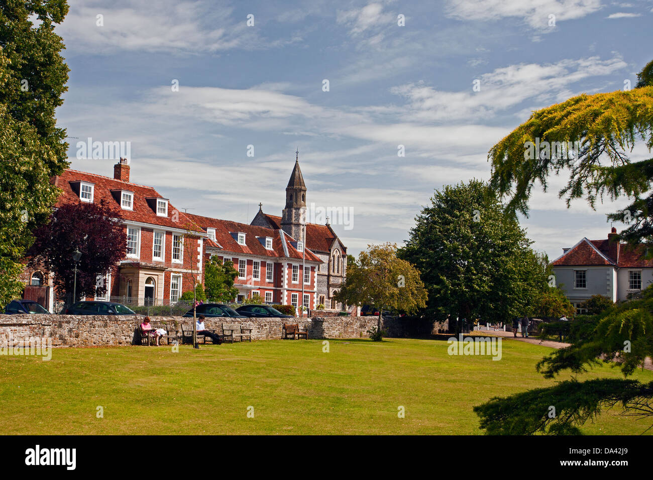 L'École royale de musique d'Église sur l'Amérique à pied à Salisbury Wiltshire England UK Banque D'Images