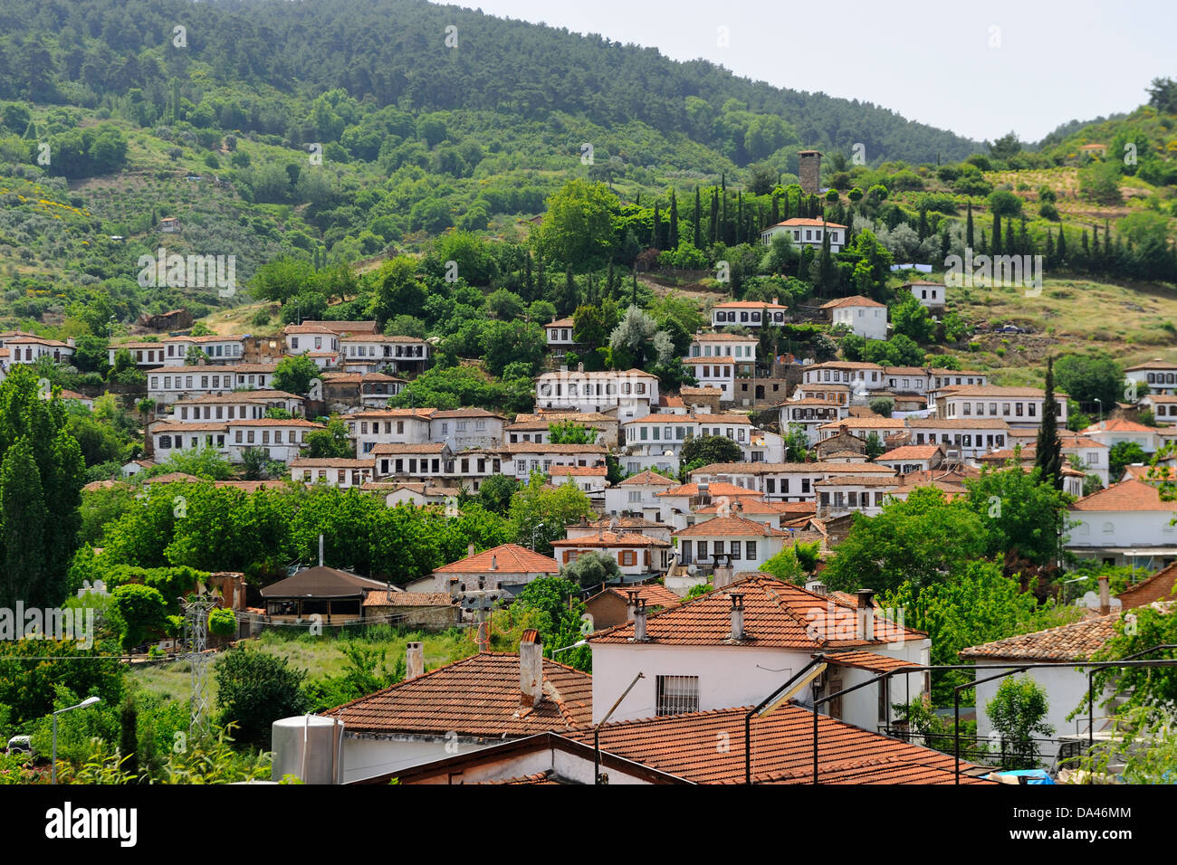 De Sirince village grec ancien près de Selcuk, Turquie Banque D'Images