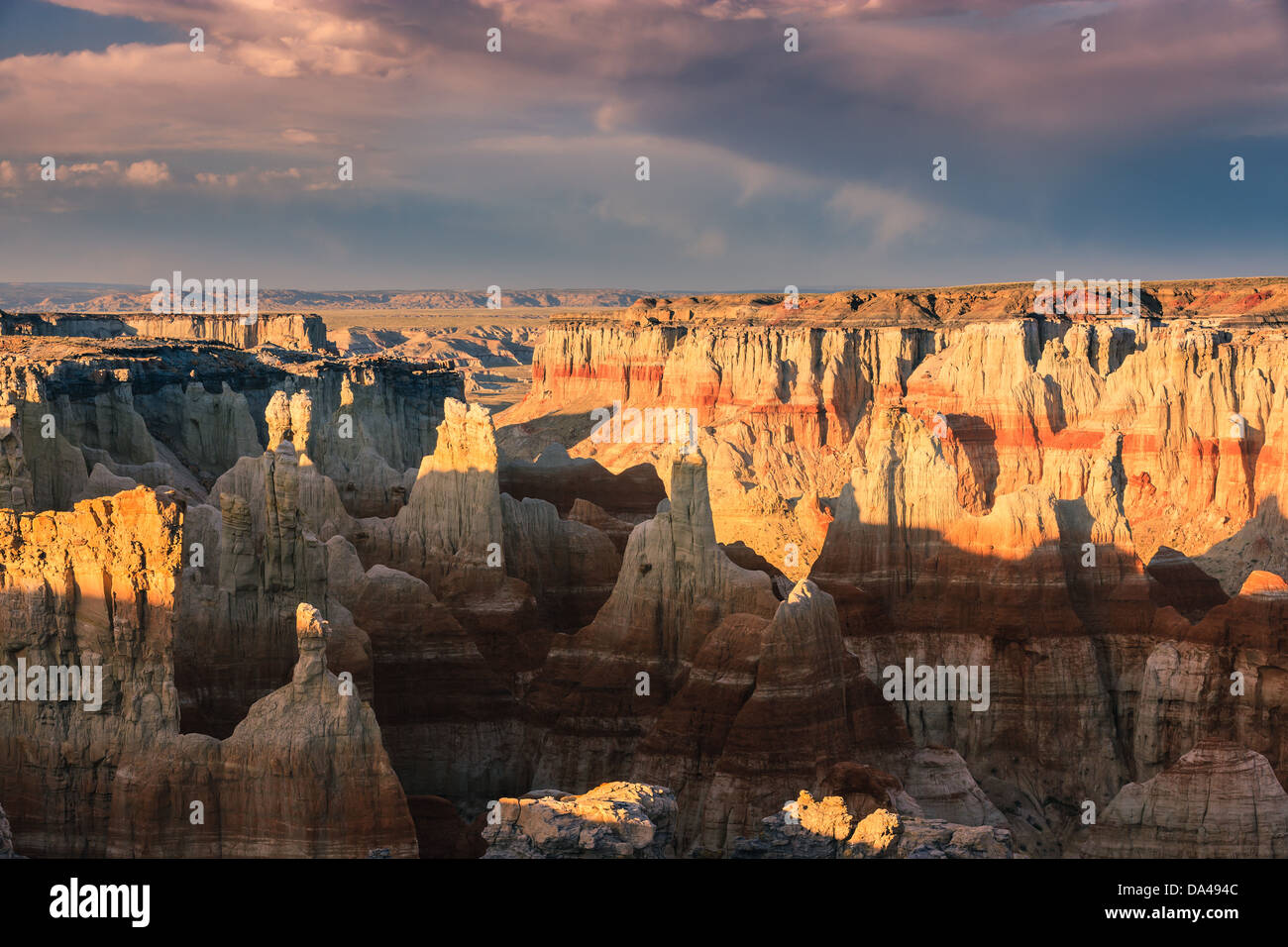 Canyon de la mine de charbon, dans le nord-est de l'Arizona près de Tuba City, États-Unis Banque D'Images