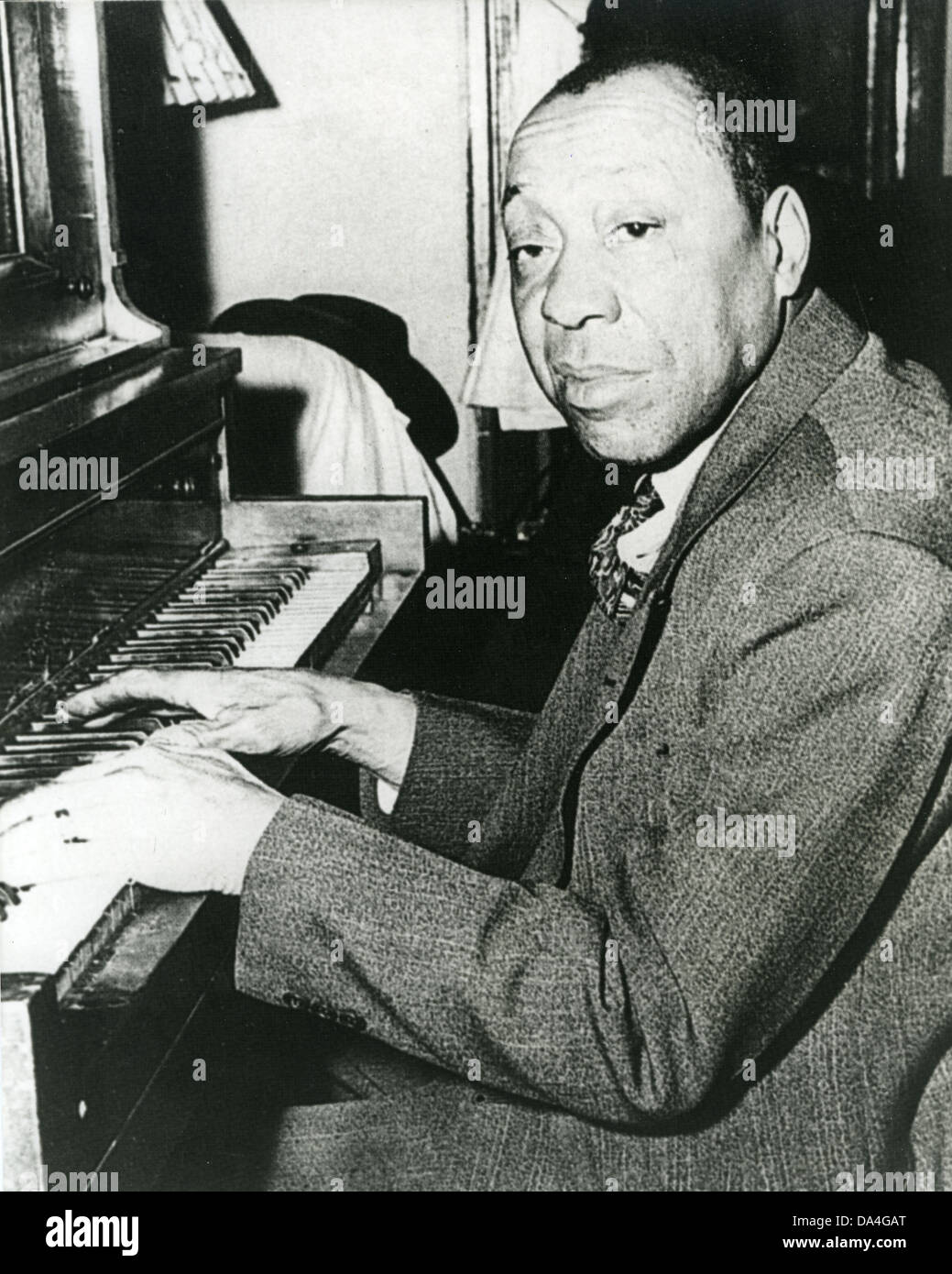 JIMMY YANCEY (1894-1951) pianiste de boogie woogie Banque D'Images